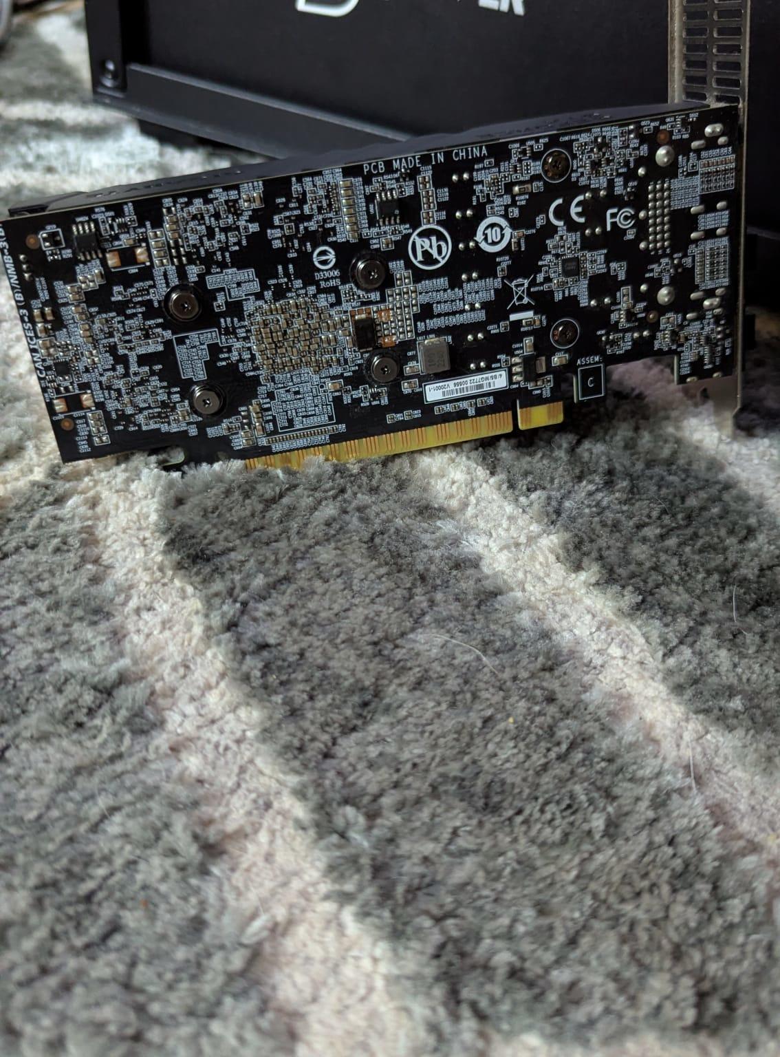 GIGABYTE GeForce GTX 1650 4GB GDDR5 Low Profile Video Card