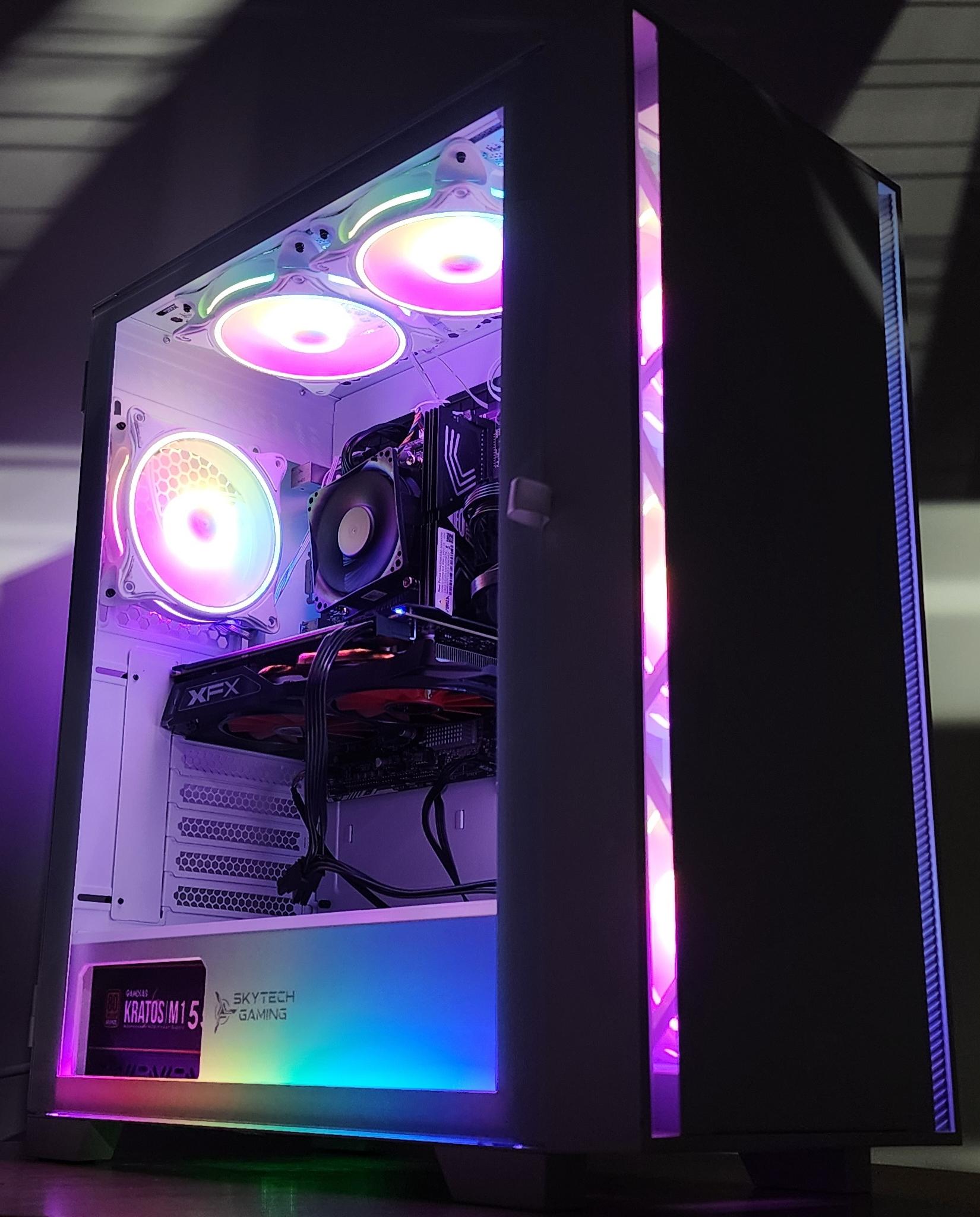 Gaming PC i5-6500 16GB RAM 256GB SSD + 1TB HDD RX 580 8GB Windows 11 Computer