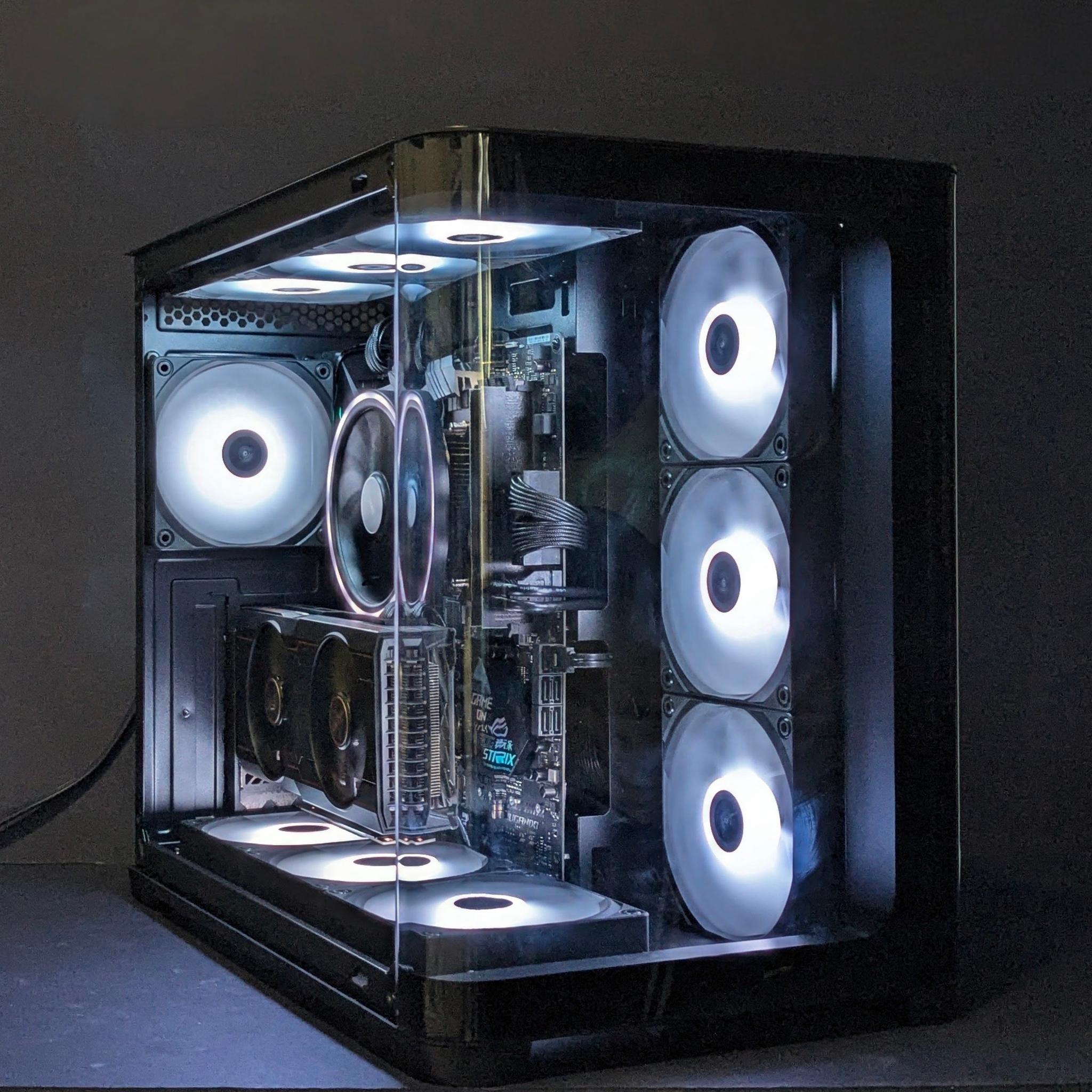 ⚫️ BLACKOUT 1080p Ultra Gaming PC (RX 6600 XT | Ryzen 5 5500 | 16GB RAM)