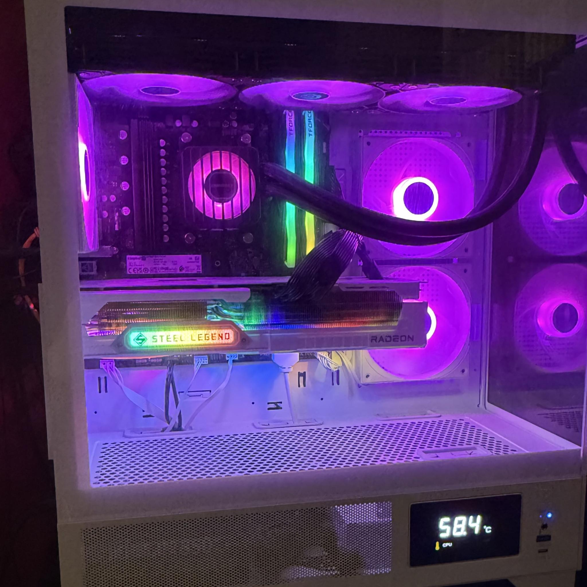 Radeon RX 9070 XT Custom Gaming PC - Ryzen 7 9700X