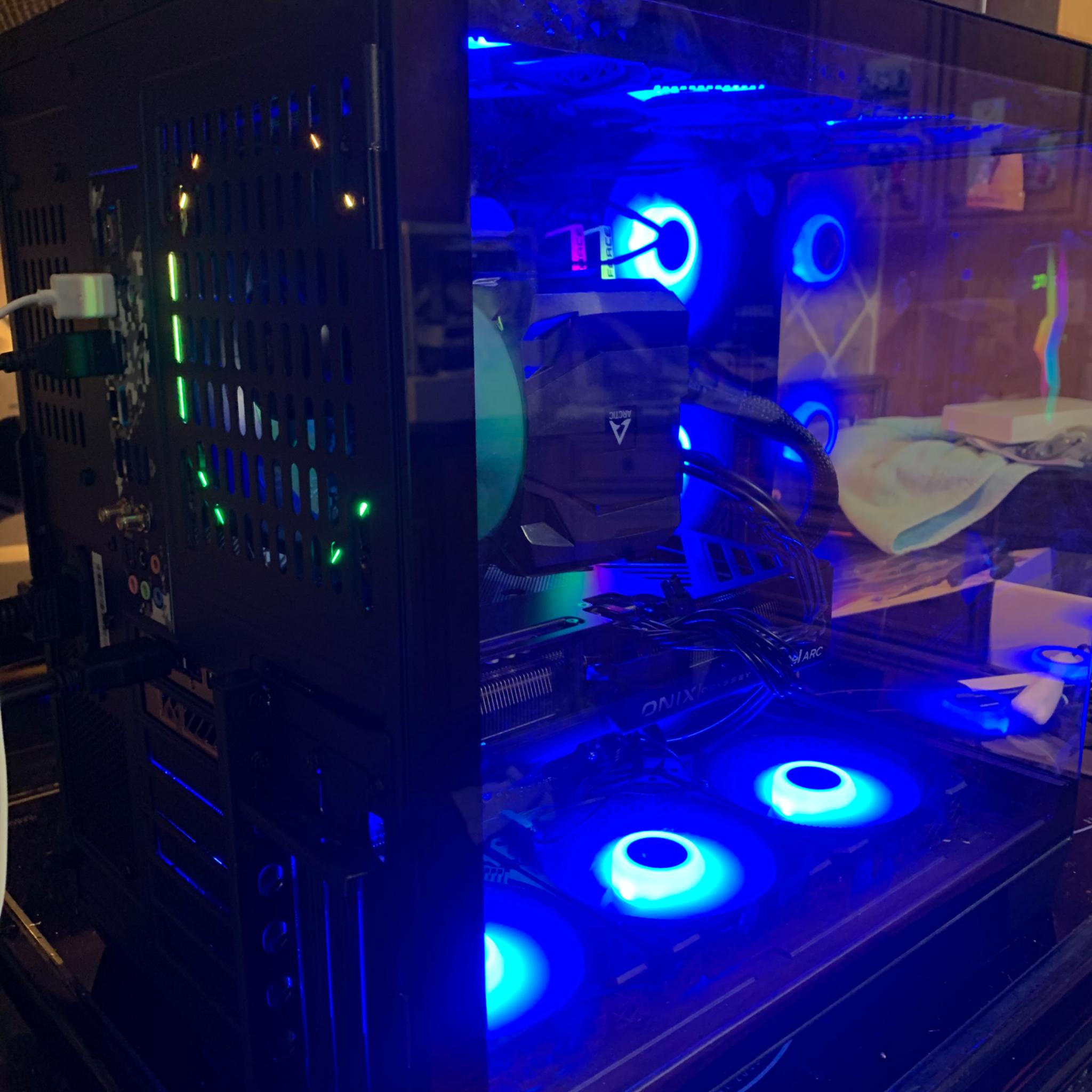 Lit up gamr