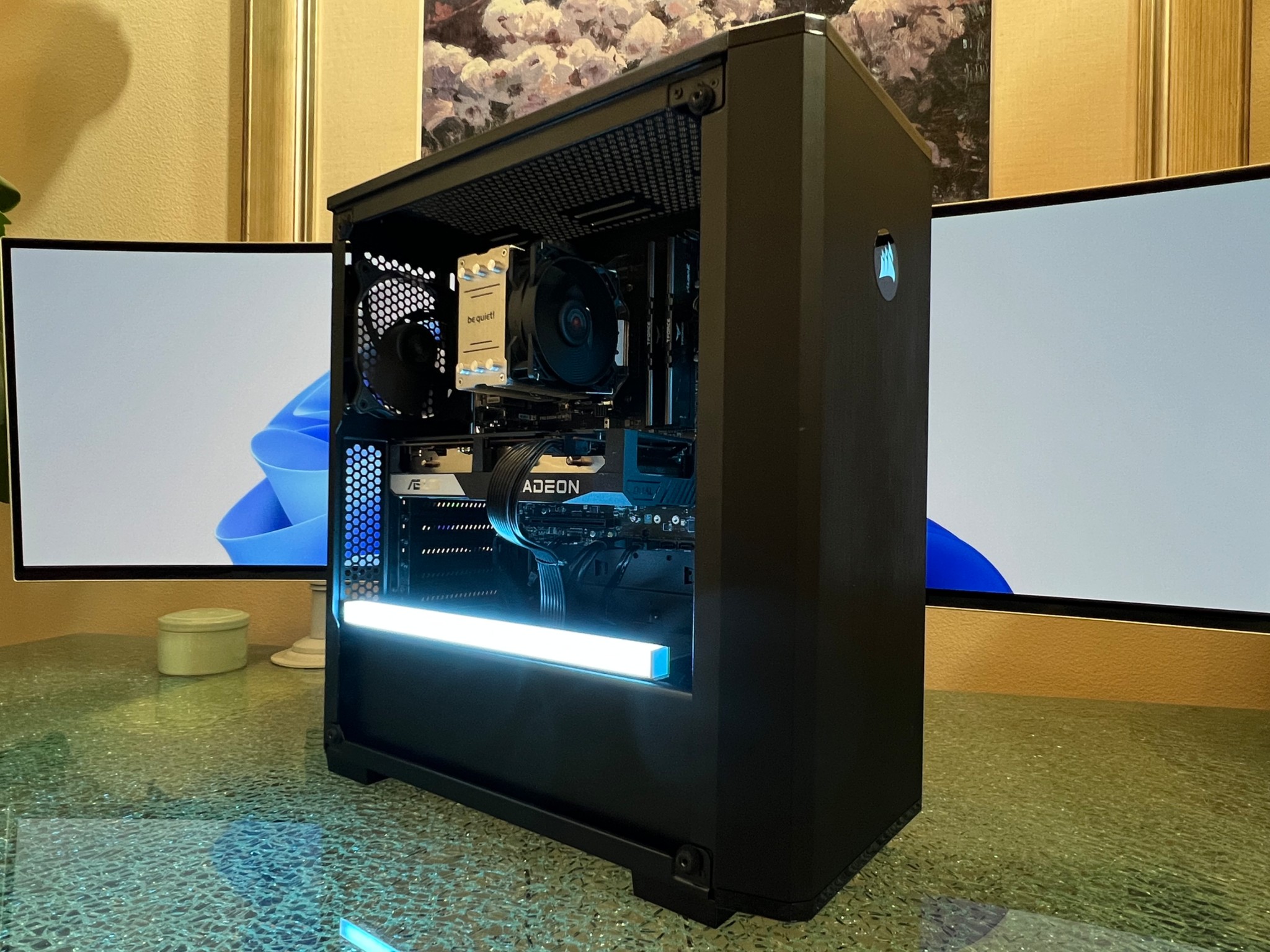 Corsair RGB AMD Custom Gaming PC | Ryzen 5 5600G | RX 6600 | 32 GB 3200MHz RAM | 500 GB SSD