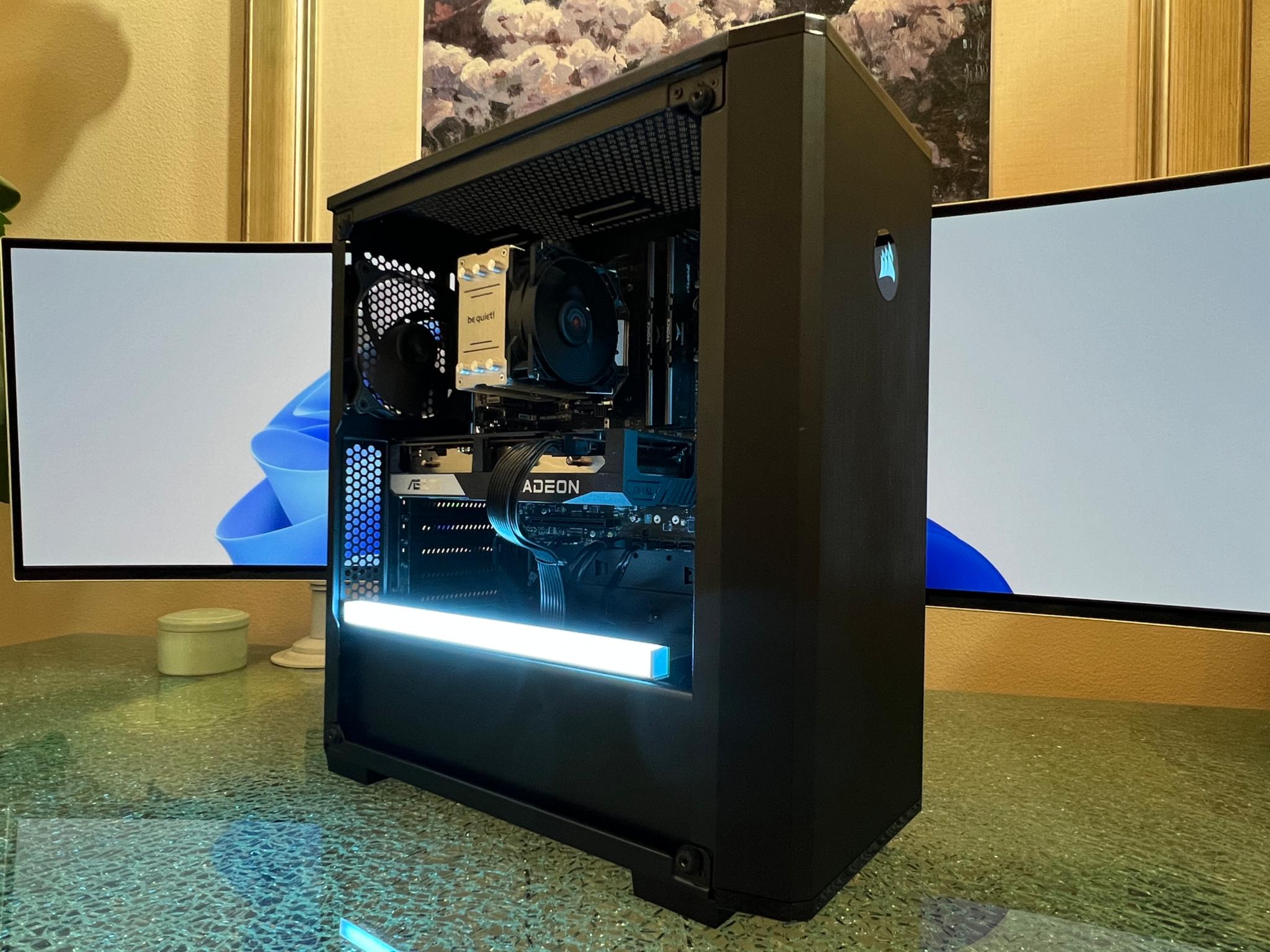 Corsair RGB AMD Custom Gaming PC | Ryzen 5 5600G | RX 6600 | 32 GB 3200MHz RAM | 500 GB SSD