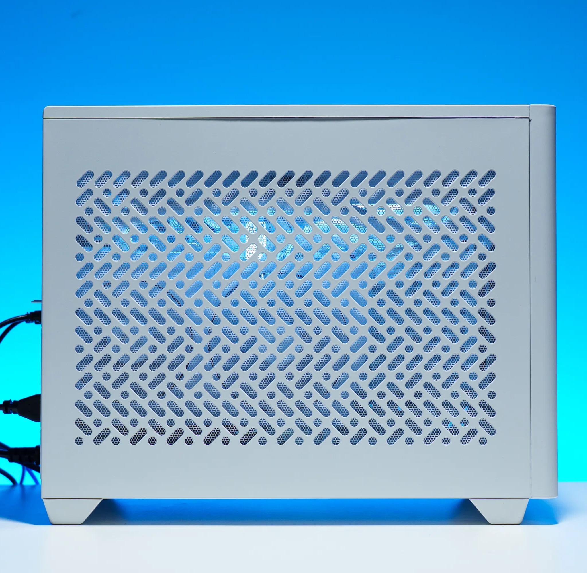Compact All White Gaming PC | RTX 3070 | Ryzen 7 5700x | Mini-ITX NR200P | ARGB