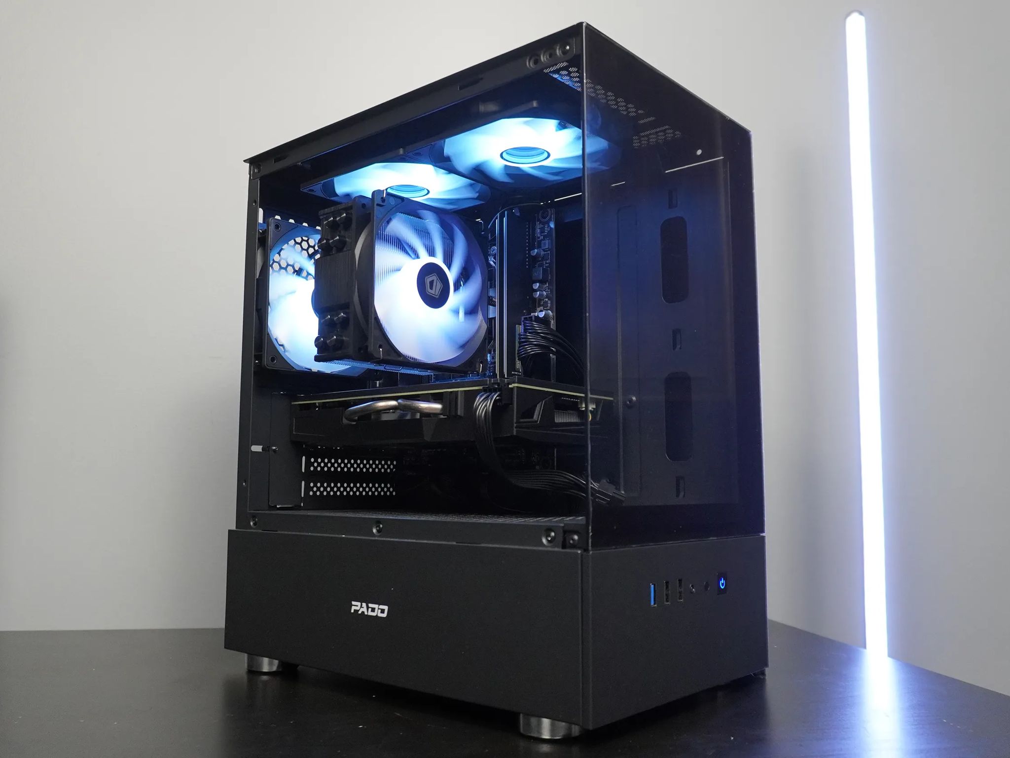 🖤STEALTH🖤 1080p Value MACHINE 🧡RX 580 8gb 🧡Ryzen 5 4500 | 1TB NVME | 16GB DDR4 | WIFI