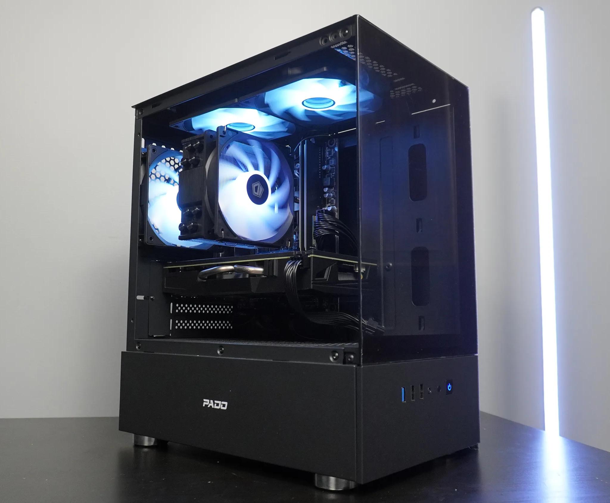 🖤STEALTH🖤 1080p Value MACHINE 🧡RX 580 8gb 🧡Ryzen 5 4500 | 1TB NVME | 16GB DDR4 | WIFI