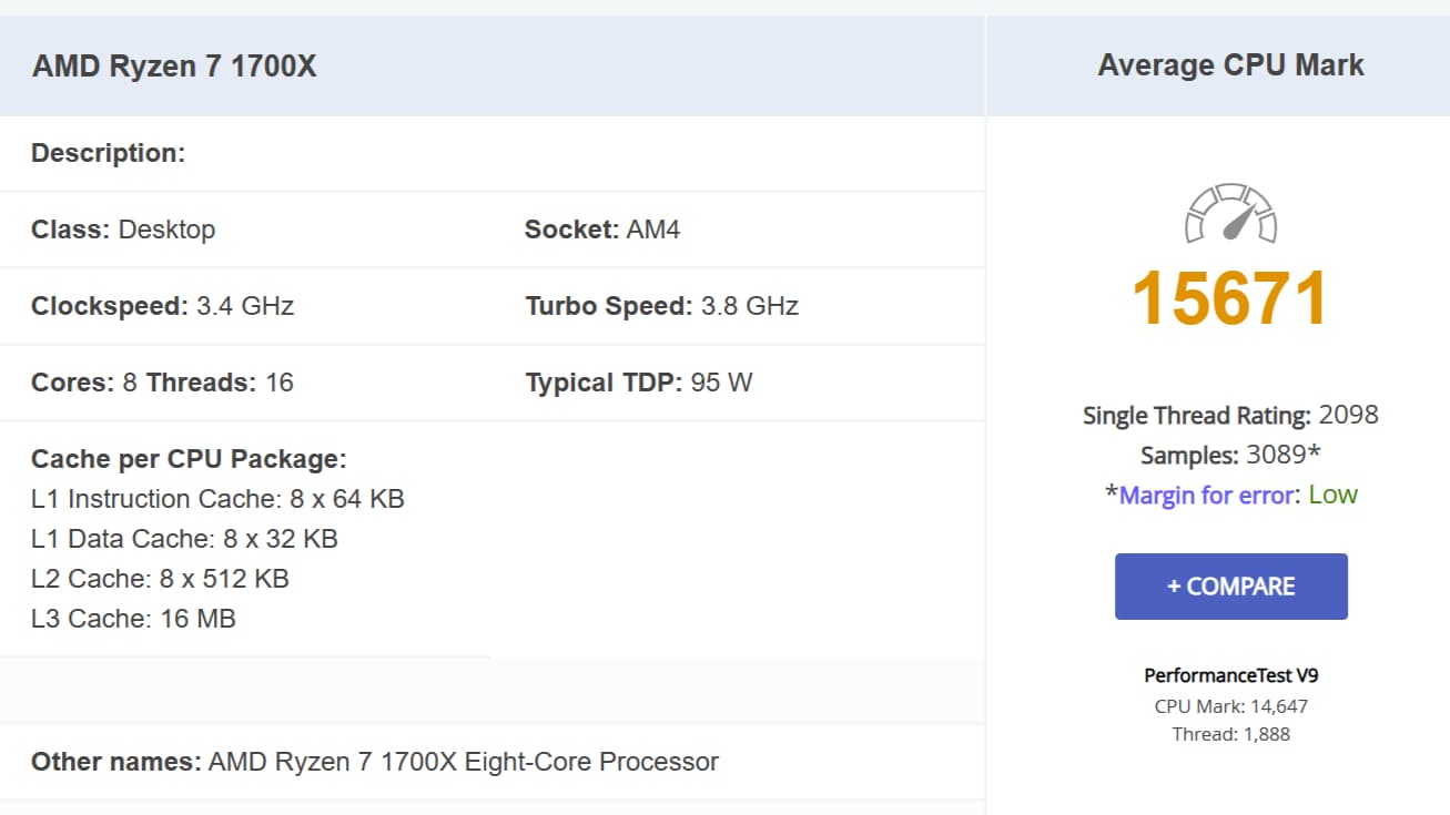 Ryzen 7 1700x