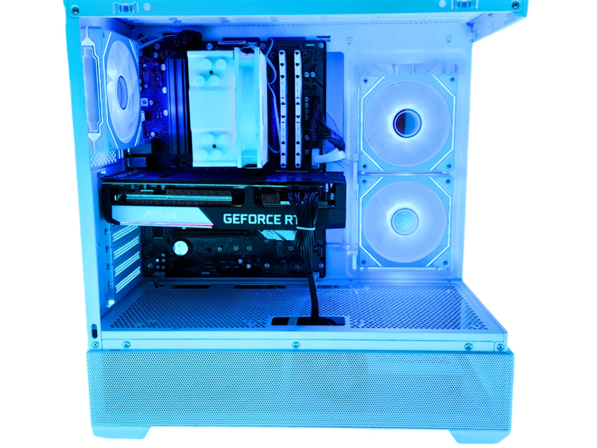 🏔Icewave❄️: RTX 3070 | Ryzen 5600 | 16GB DDR4 RAM | 1TB SSD | 4 RGB Fans | White RGB Gaming PC