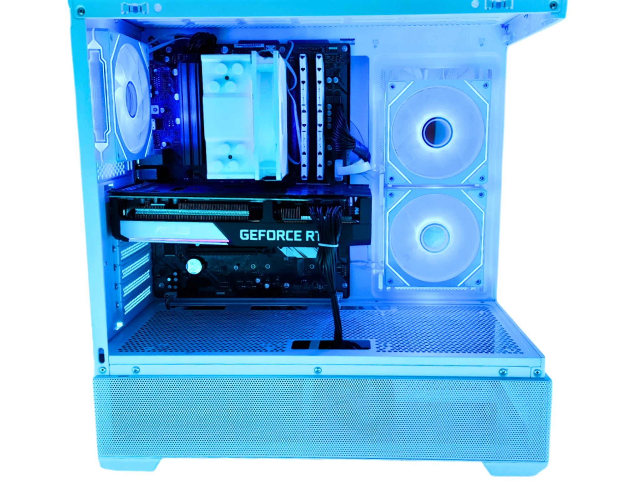 🏔Icewave❄️: RTX 3070 | Ryzen 5600 | 16GB DDR4 RAM | 1TB SSD | 4 RGB Fans | White RGB Gaming PC
