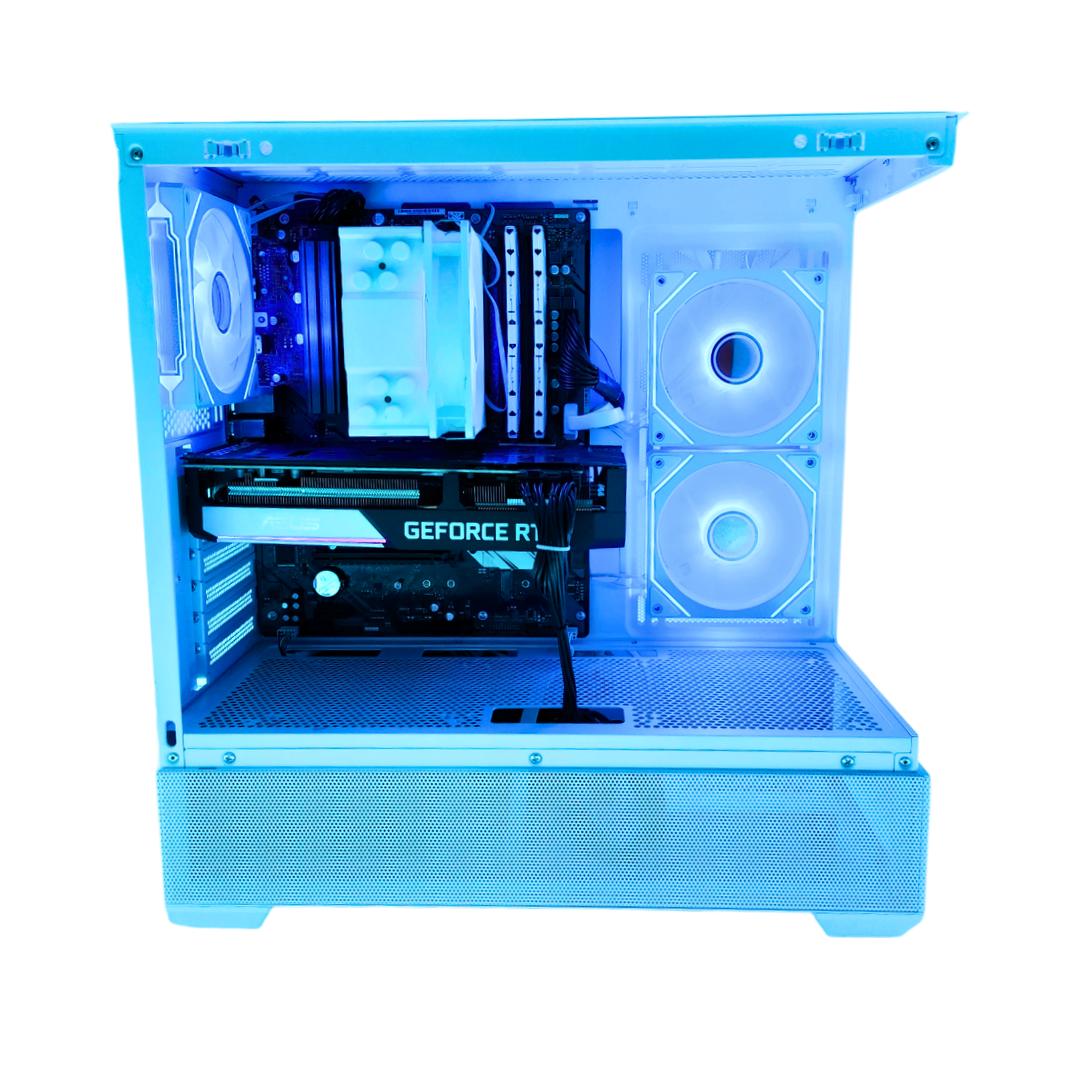 🏔Icewave❄️: RTX 3070 | Ryzen 5600 | 16GB DDR4 RAM | 1TB SSD | 4 RGB Fans | White RGB Gaming PC