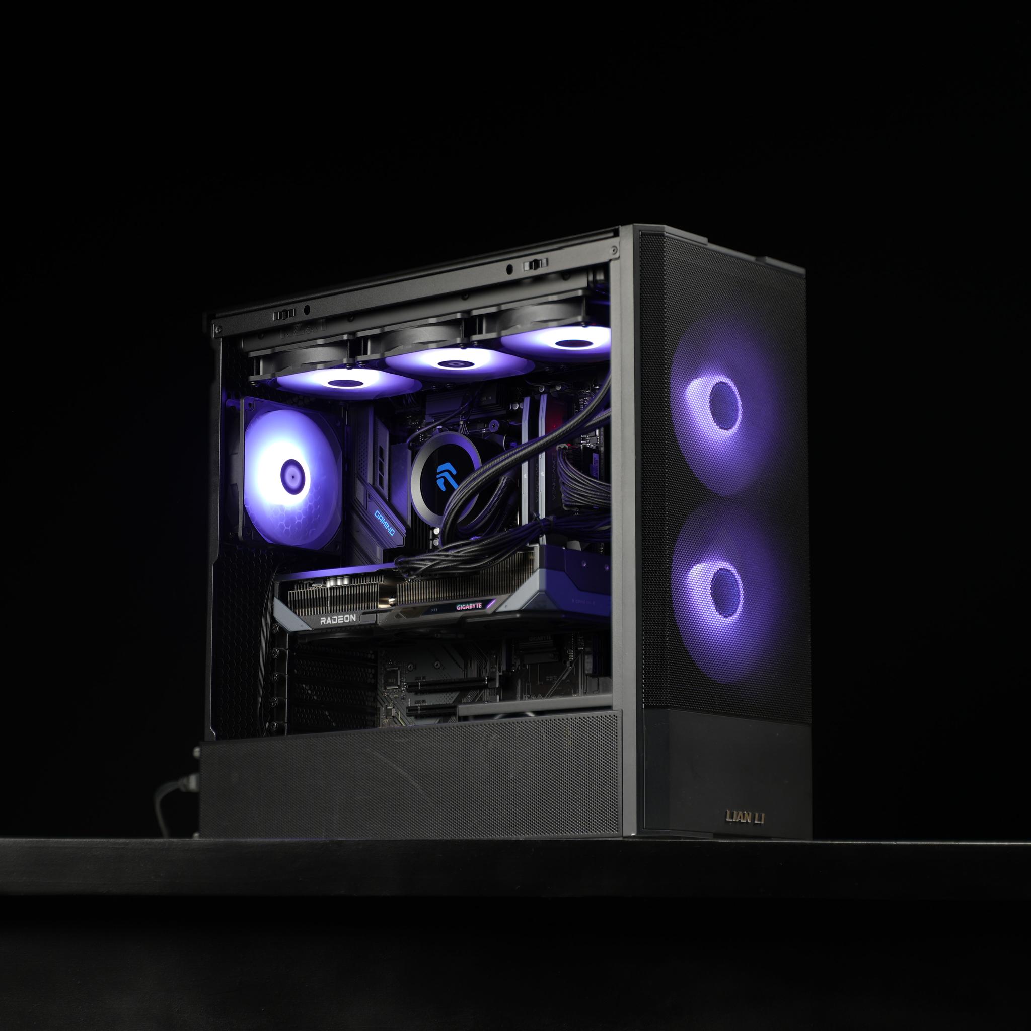 \ RF-03 / RX 9070 XT Ryzen 7 9800X3D 32GB 2TB Windows 11 4K Gaming PC Powerhouse