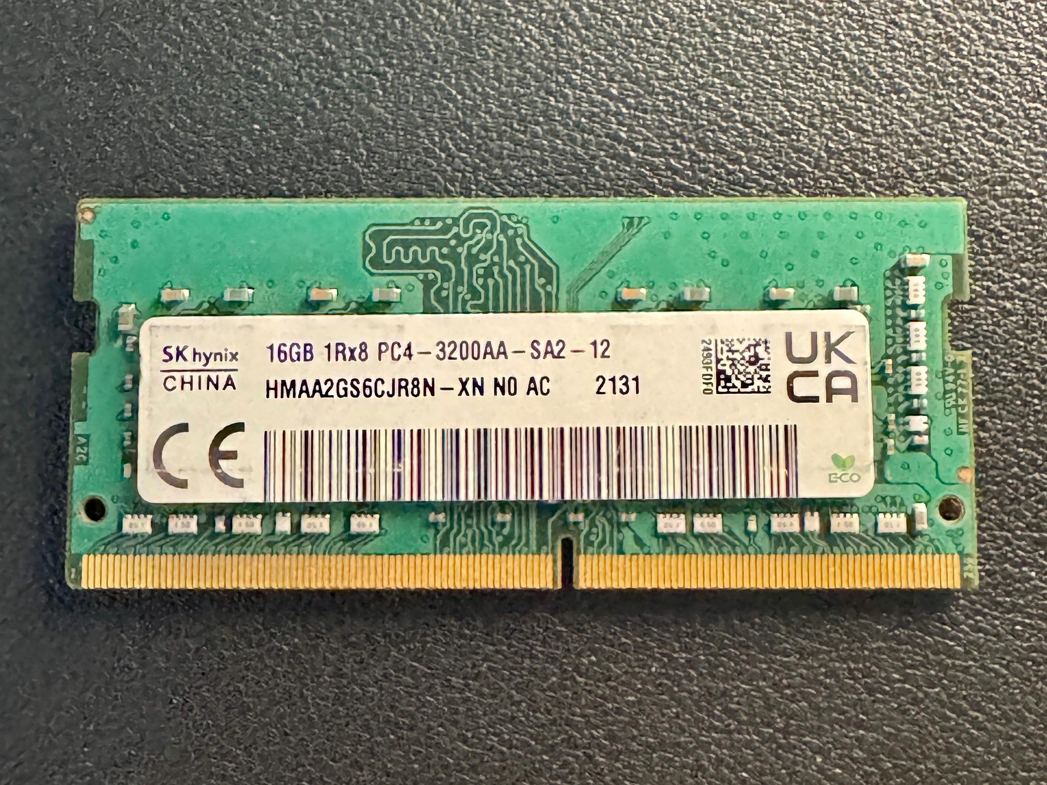 SK hynix 16GB DDR4 3200MHz Laptop RAM
