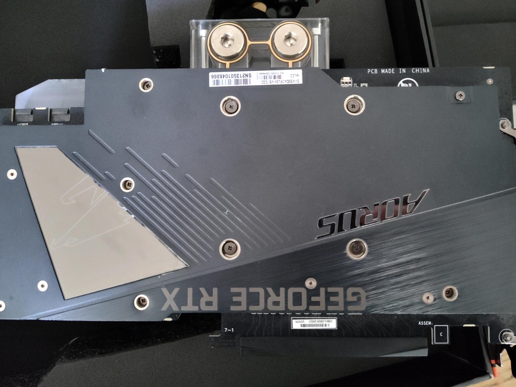 Gigabyte Aorus GeForce RTX Xtreme Waterforce WB 10G (rev. 2.0)