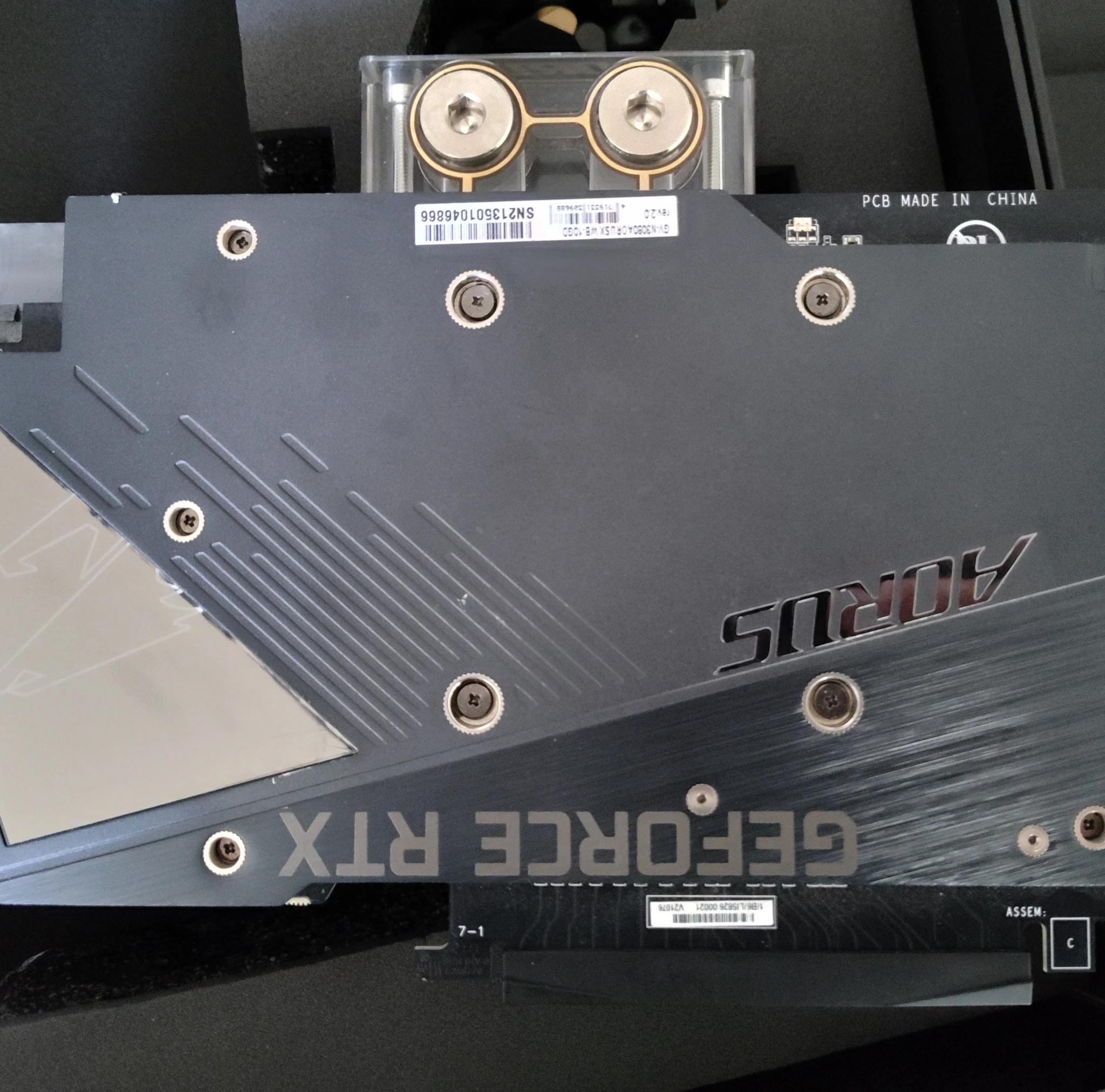 Gigabyte Aorus GeForce RTX Xtreme Waterforce WB 10G (rev. 2.0)