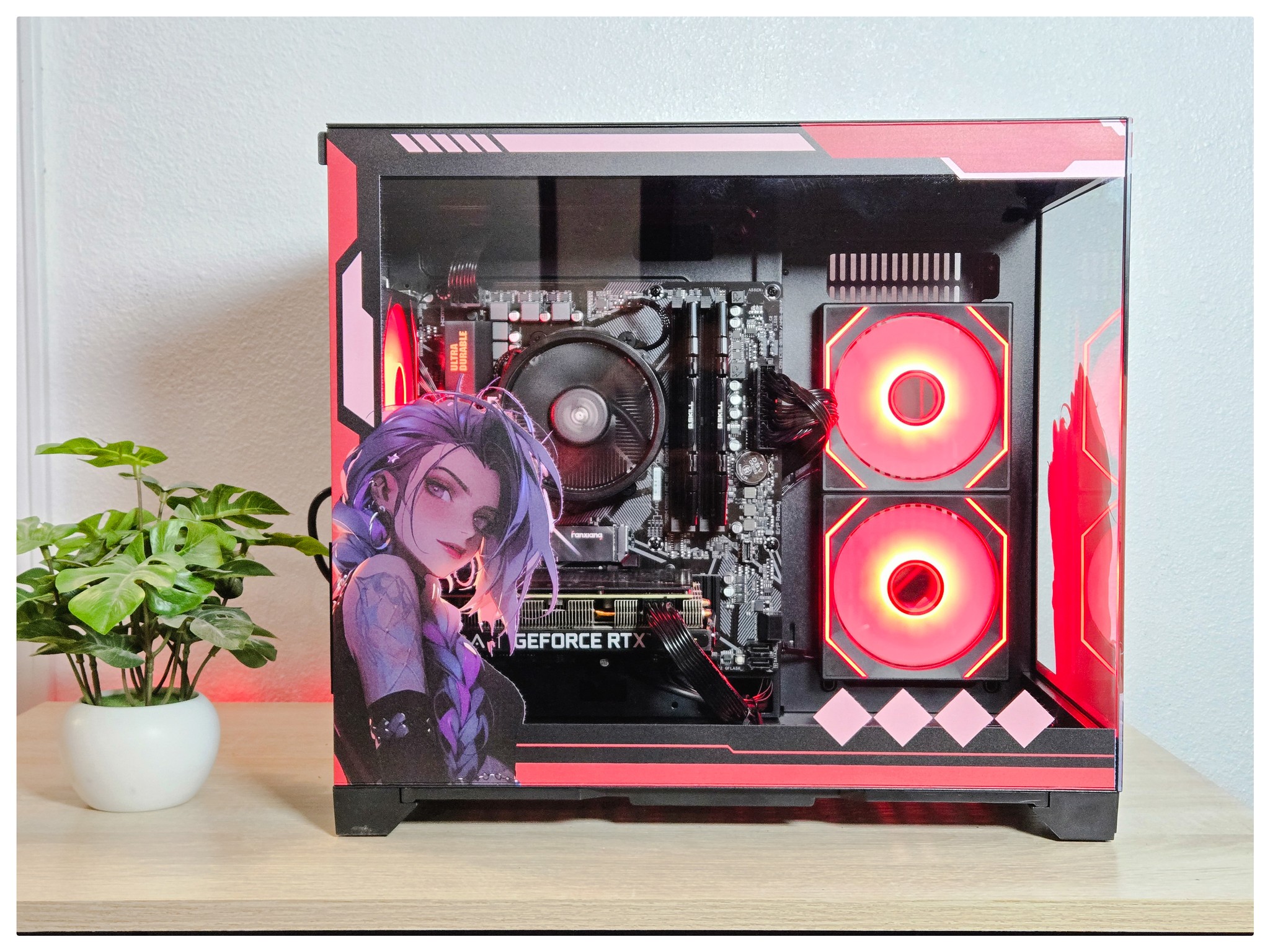 RTX 3050 | Ryzen 5 5500 | 1TB SSD | Leauge Of Legends Jinx PC