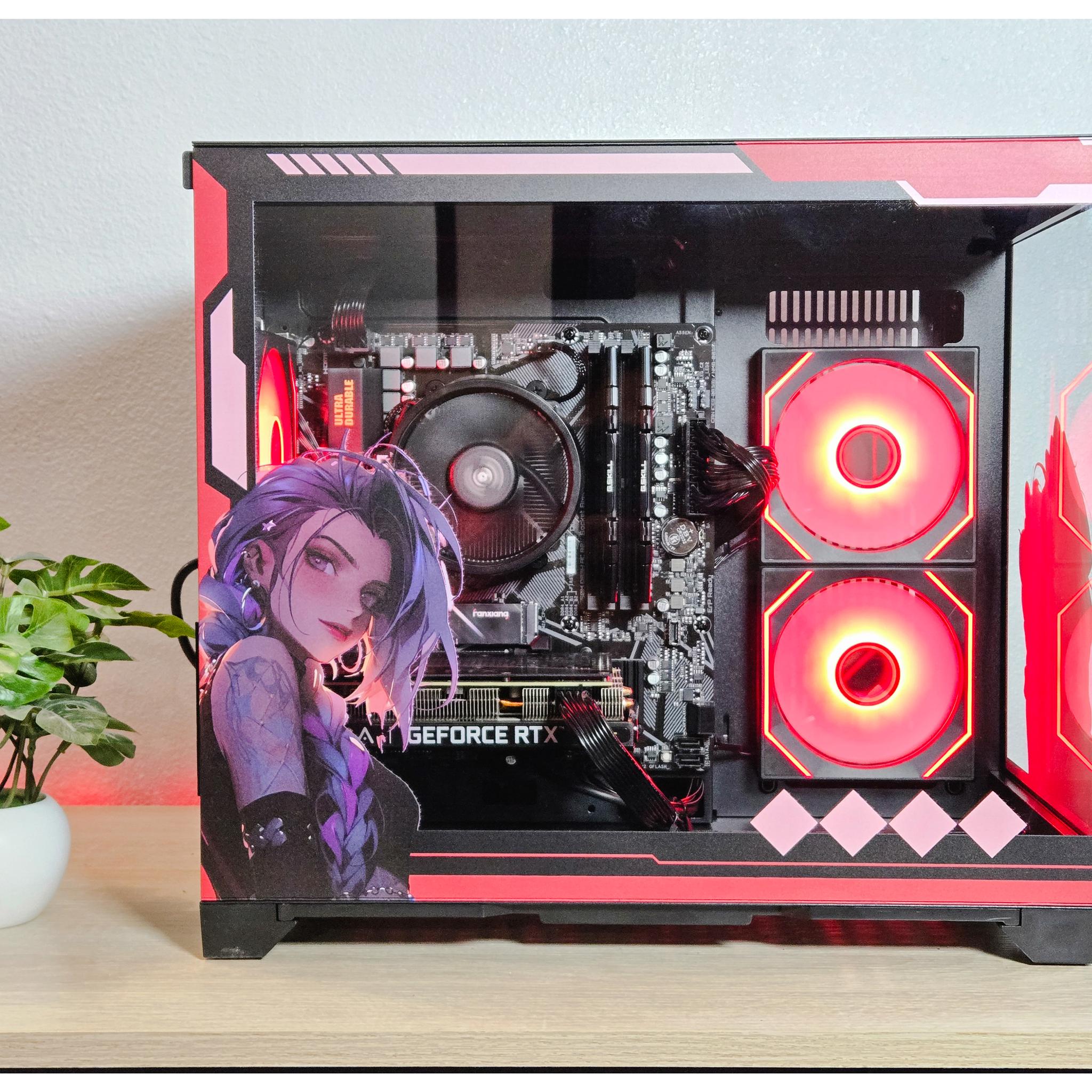 RTX 3050 | Ryzen 5 5500 | 1TB SSD | Leauge Of Legends Jinx PC