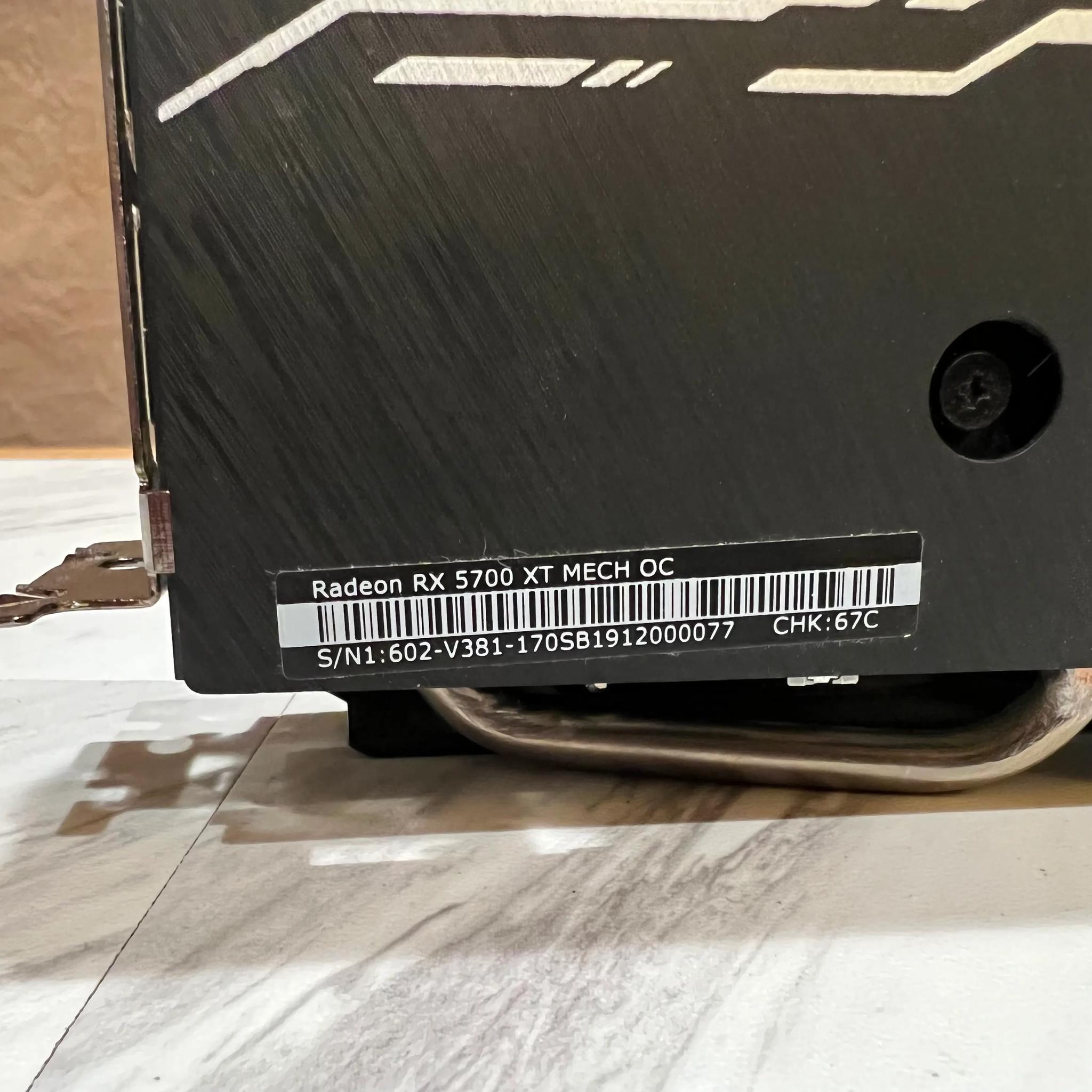 MSI RX 5700 XT 8GB MECH OC edition