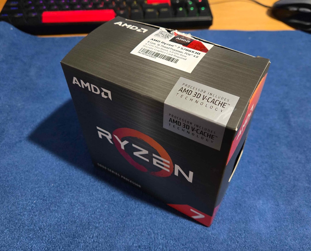 AMD Ryzen 7 5700X3D - Complete In Box | Jawa