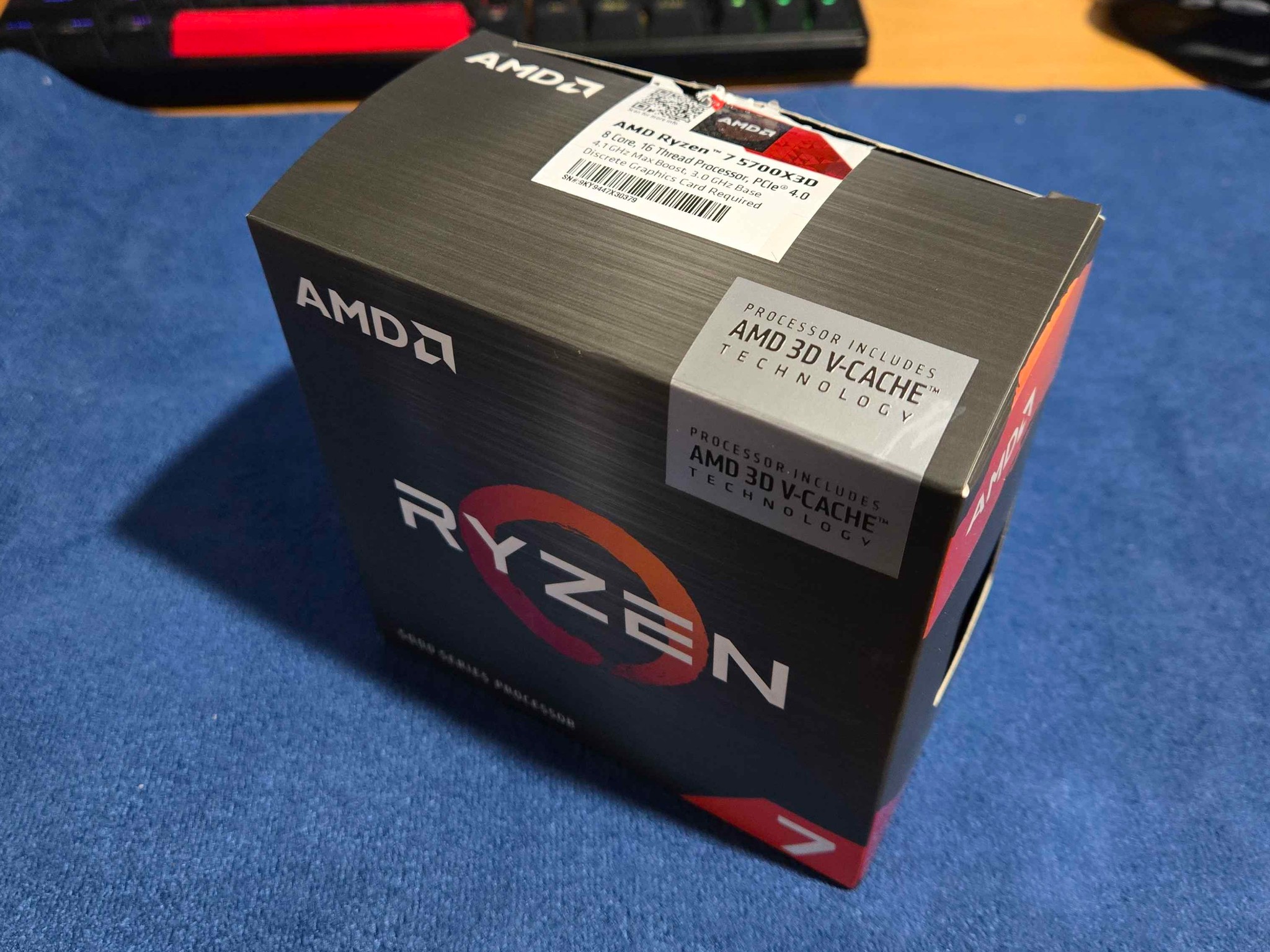 AMD Ryzen 7 5700X3D - Complete In Box