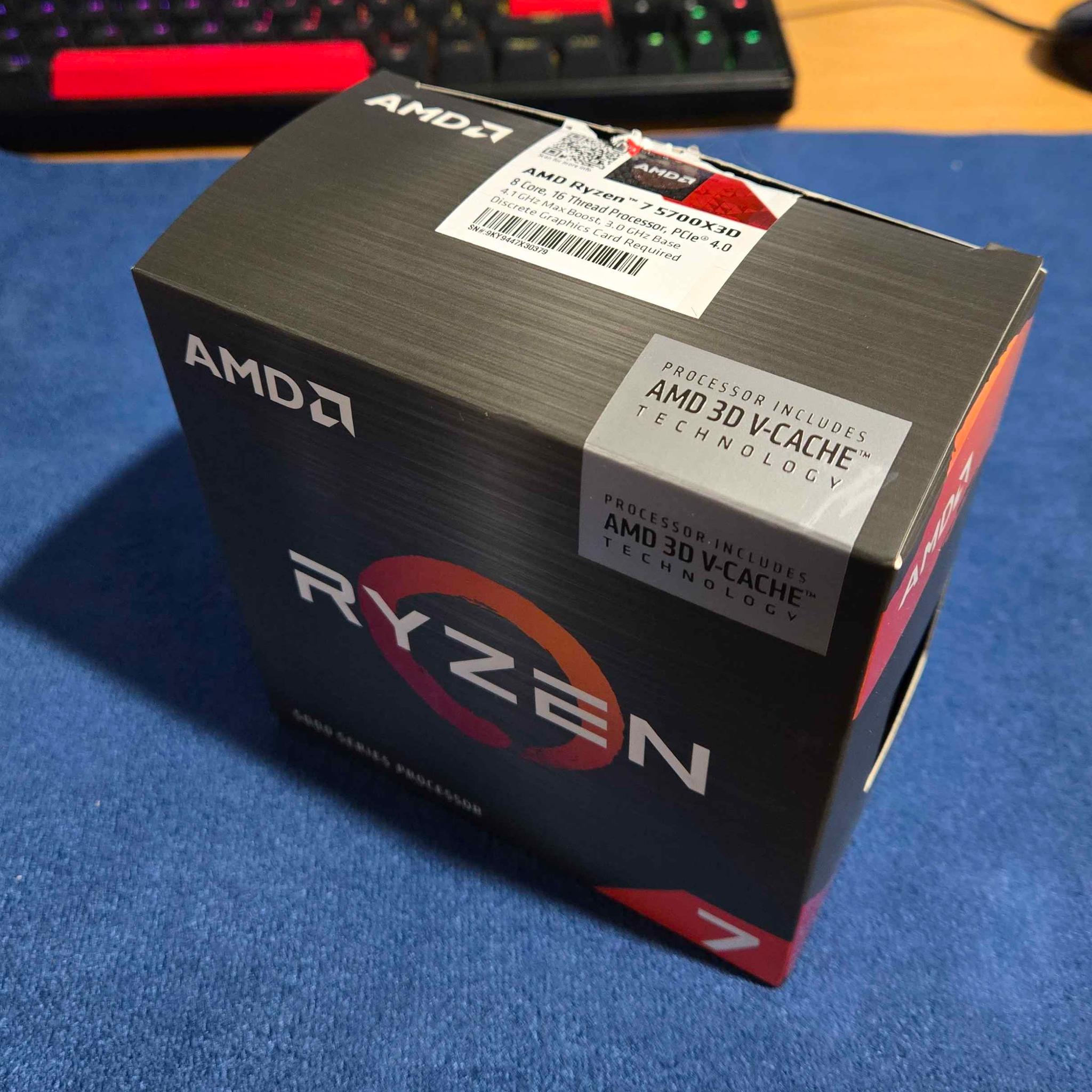AMD Ryzen 7 5700X3D - Complete In Box