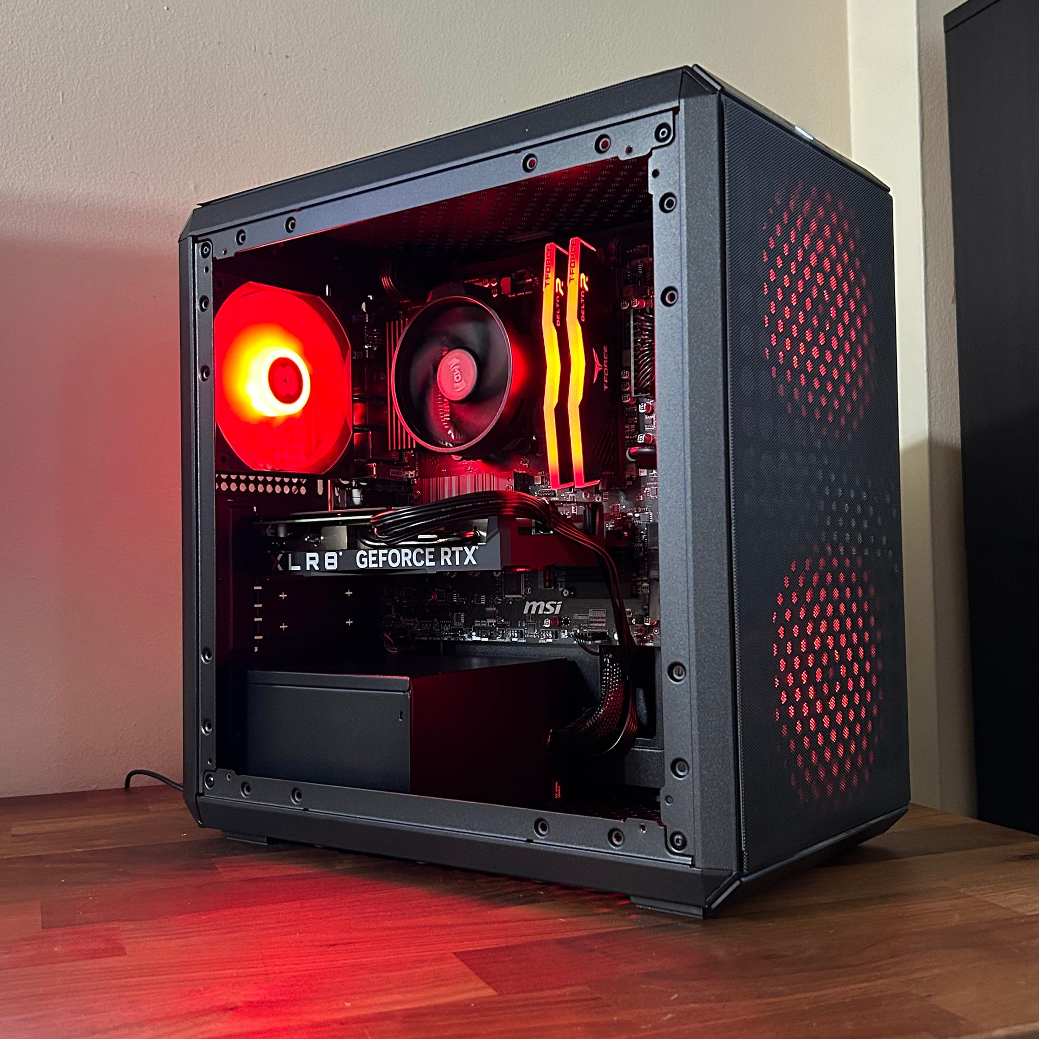 **SALE** RTX 4060 | Ryzen 5 5500 | 1TB SSD | WI-FI | The Dark Trooper