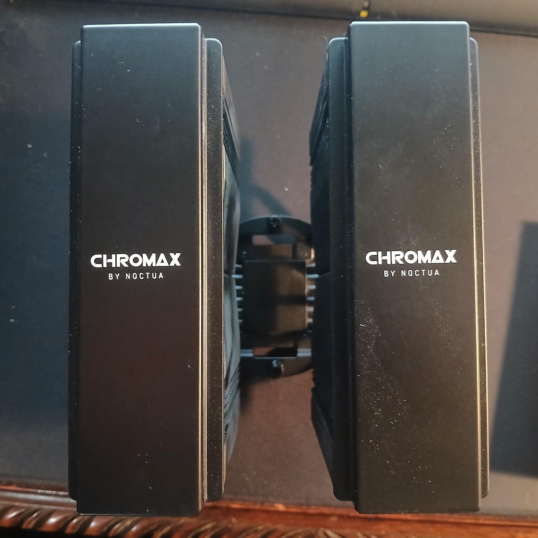 Noctua NH-D15S chromax.black dual tower CPU air cooler with many extras included