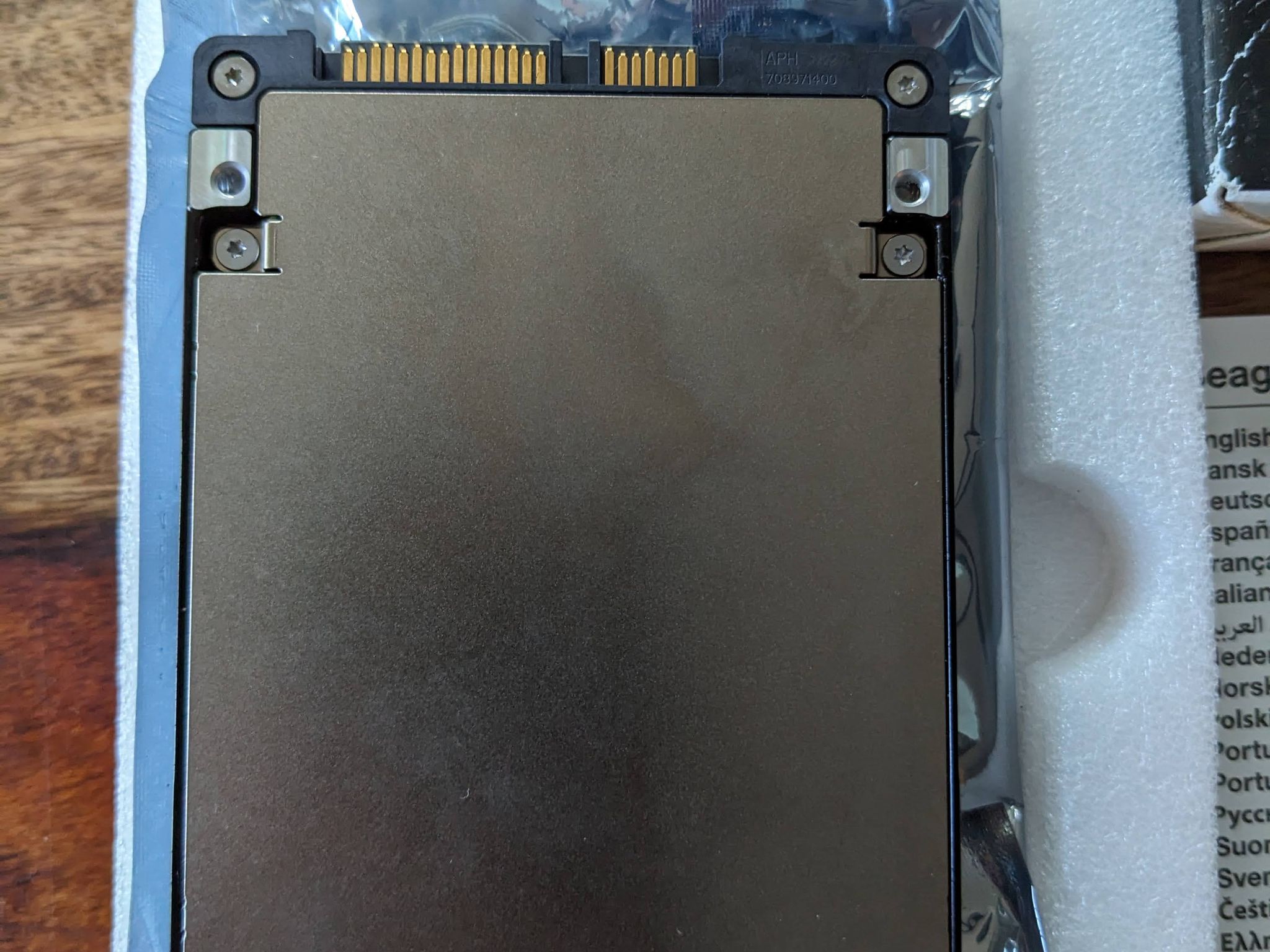 240GB IronWolf 110 SSD 2.5" Internal SATA 560MB/s w/ ONLY 6 HOURS of USE! IOB
