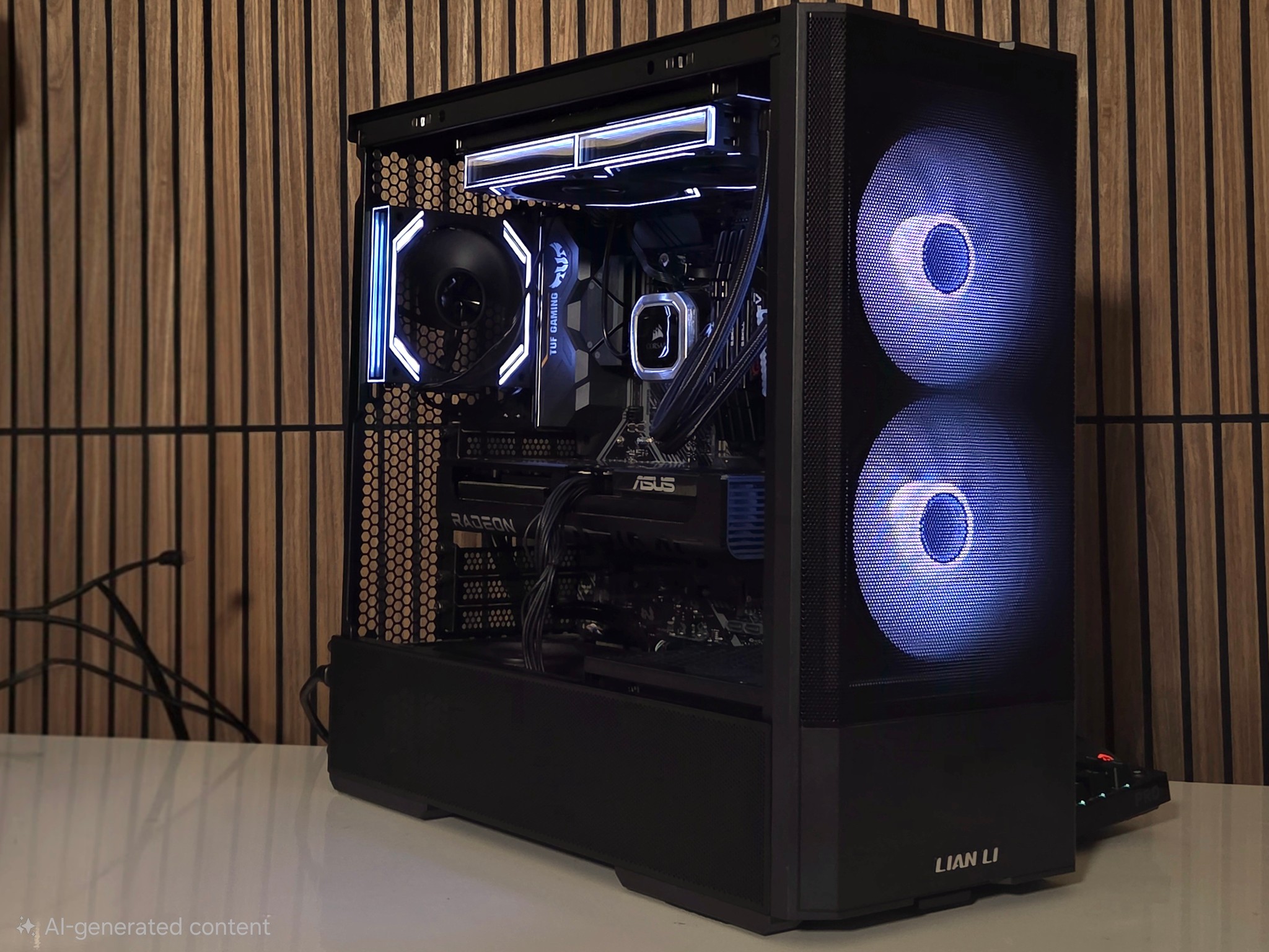 TEAM RED 1440P | RX 9060XT 16 GB | Ryzen7  5800X  | 32GB Ram | NVME | Win 11 | Liquid Cooled