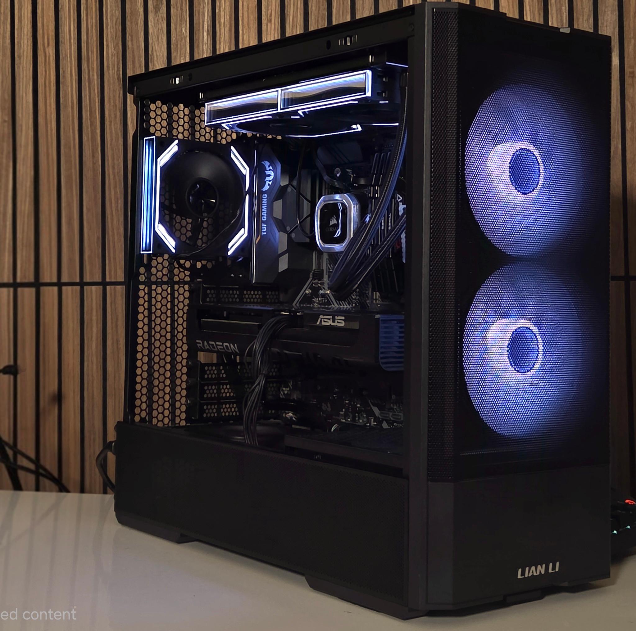 TEAM RED 1440P | RX 9060XT 16 GB | Ryzen7  5800X  | 32GB Ram | NVME | Win 11 | Liquid Cooled