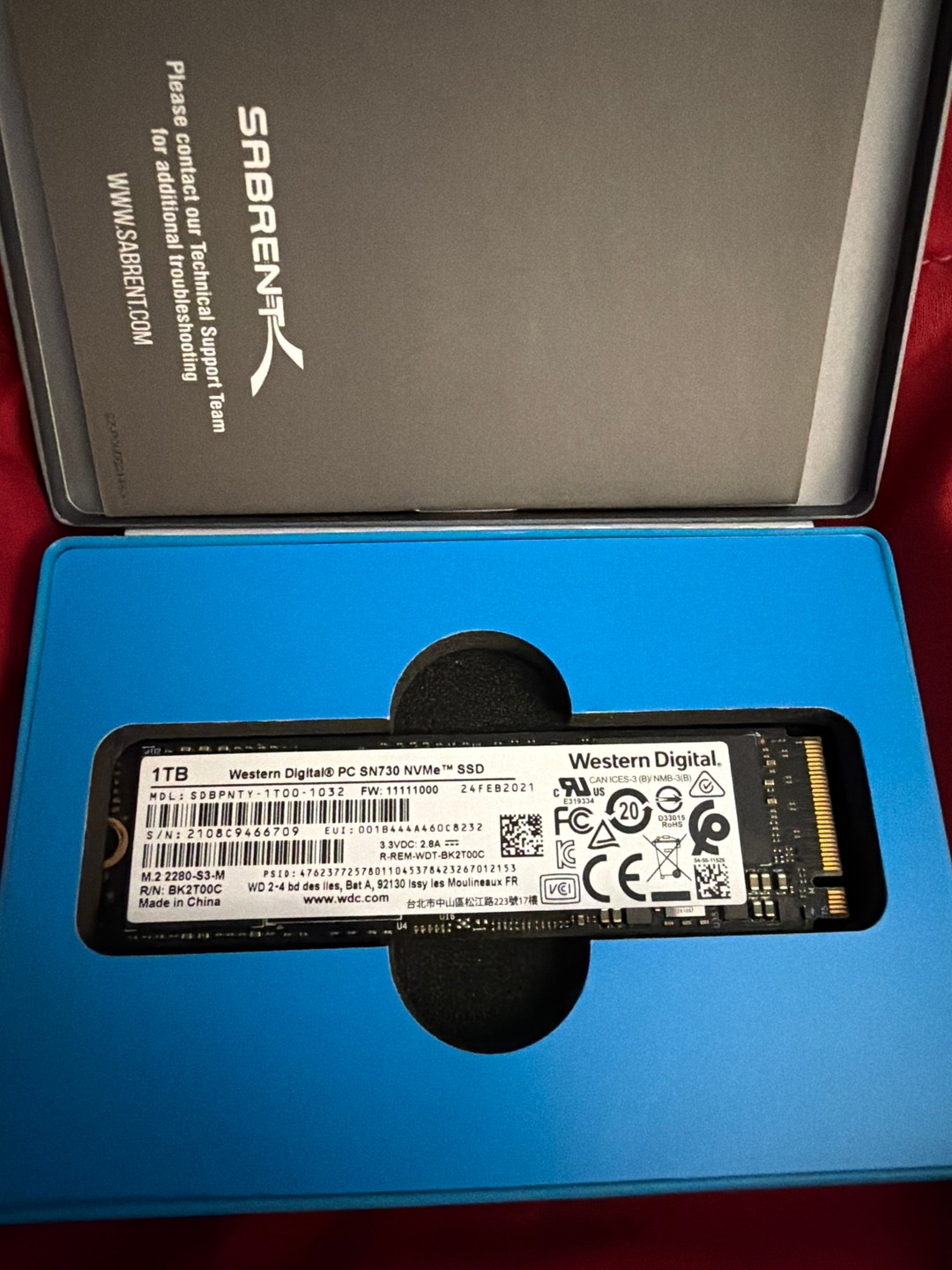 Western Digital 1TB SN730 NVMe SSD | Jawa