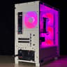 🔥 White Infinity Gaming PC - RTX 5060, Ryzen 7 2700x, 16gb, 1tb NVME