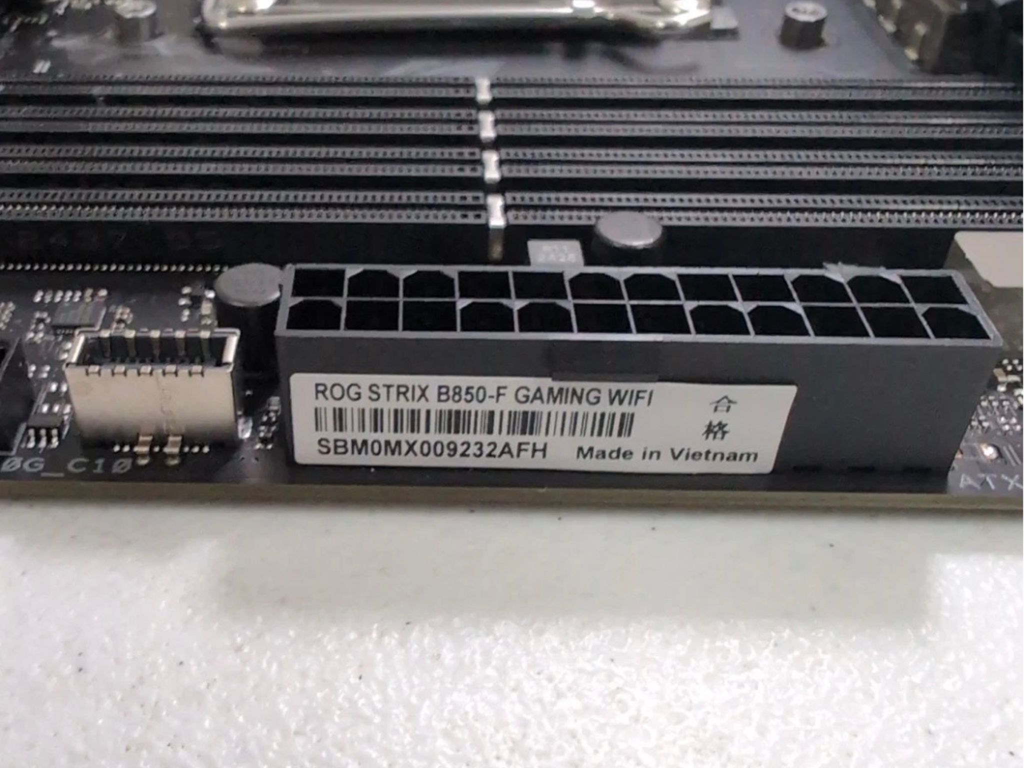ASUS ROG Strix B850-F Gaming WiFi AM5 Motherboard