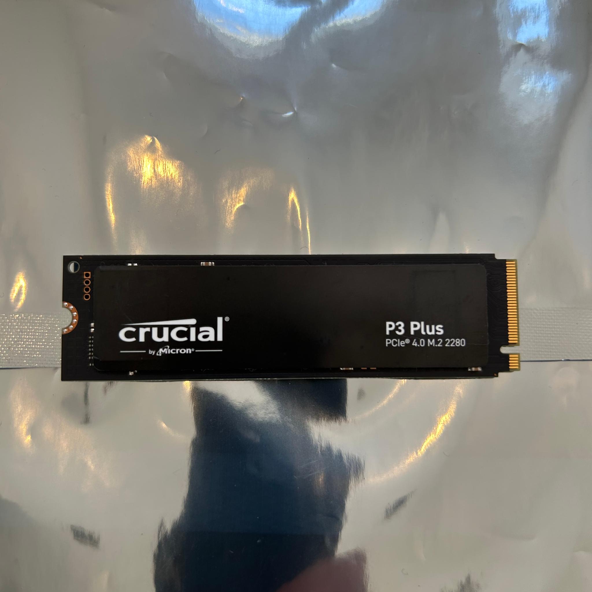 crucial P3 plus m.2 1TB SSD