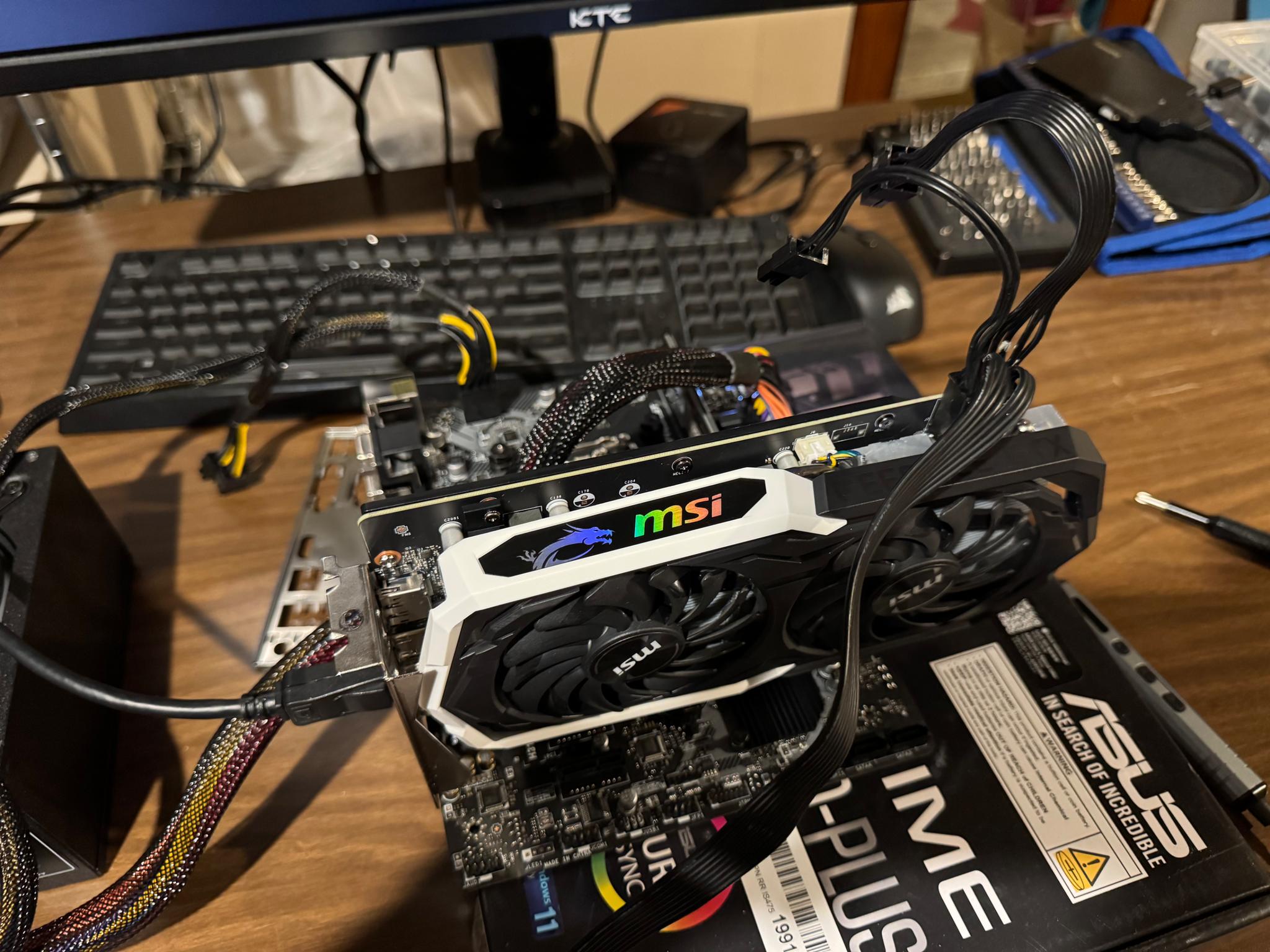 MSI NVIDIA GeForce GTX 1660 ARMOUR 6G OC Graphics Card GDDR5 6GB