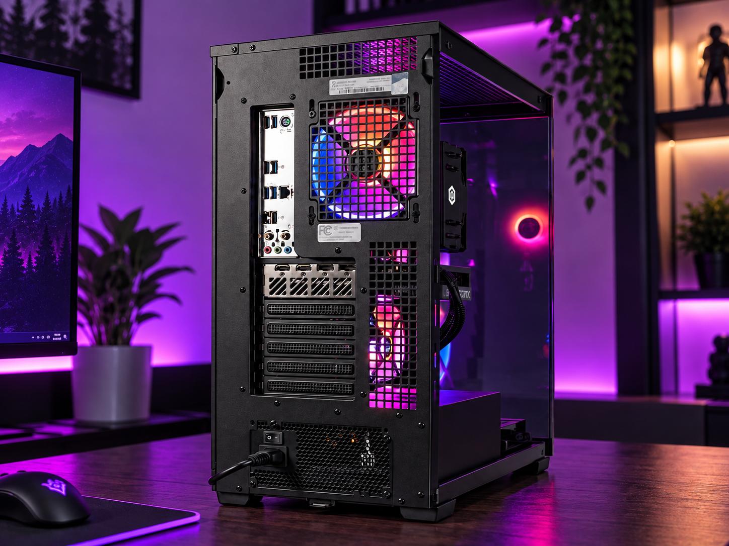 😈💜 NEXUS V2 Gaming PC | RTX 4060 Ti | i7-14700F | 16GB RAM | 2TB NVME | WiFi & BT | FREE SHIP