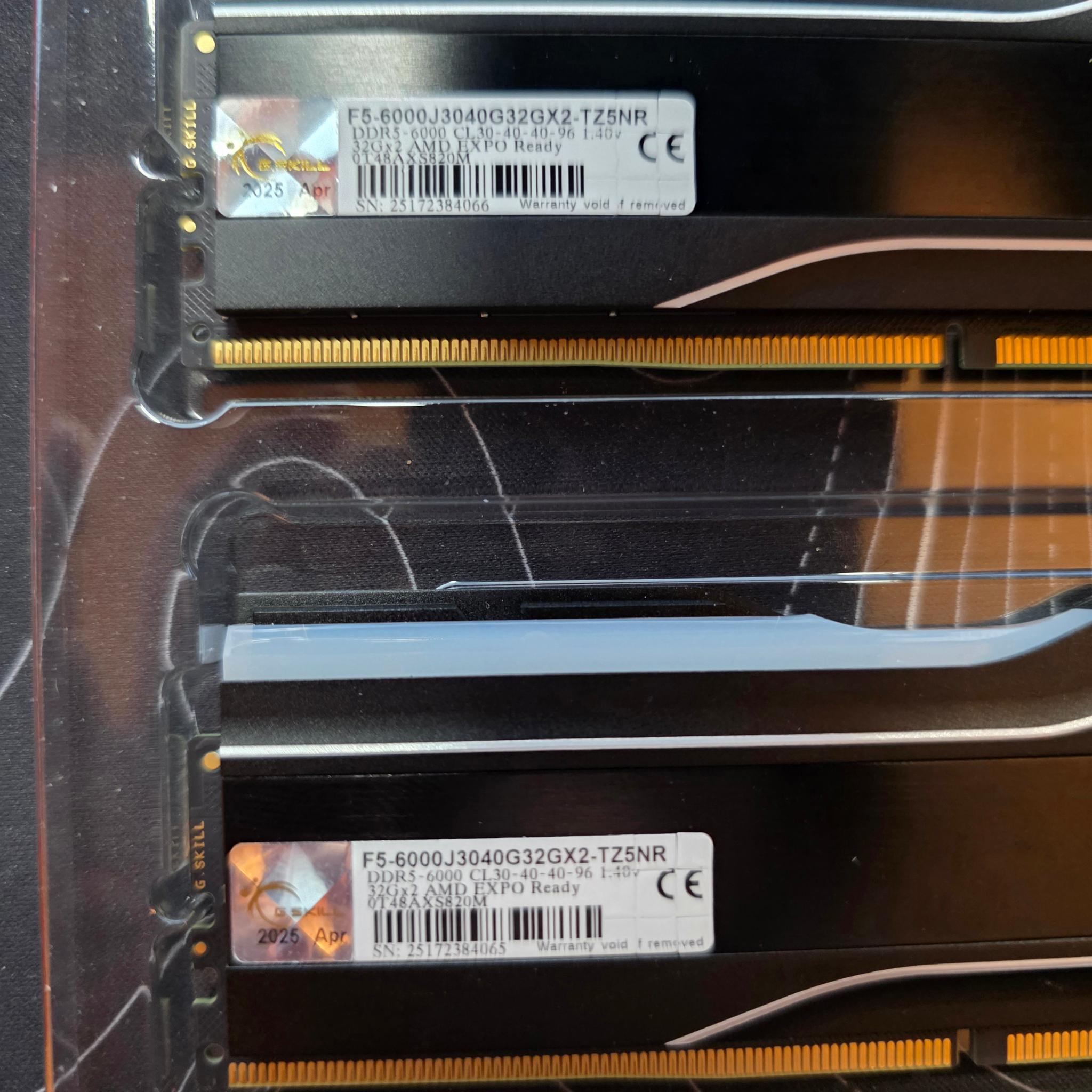 G.SKILL Trident Z5 Neo RGB Expo DDR5 64GB 2x32GB 6000MT CL30-40-40
