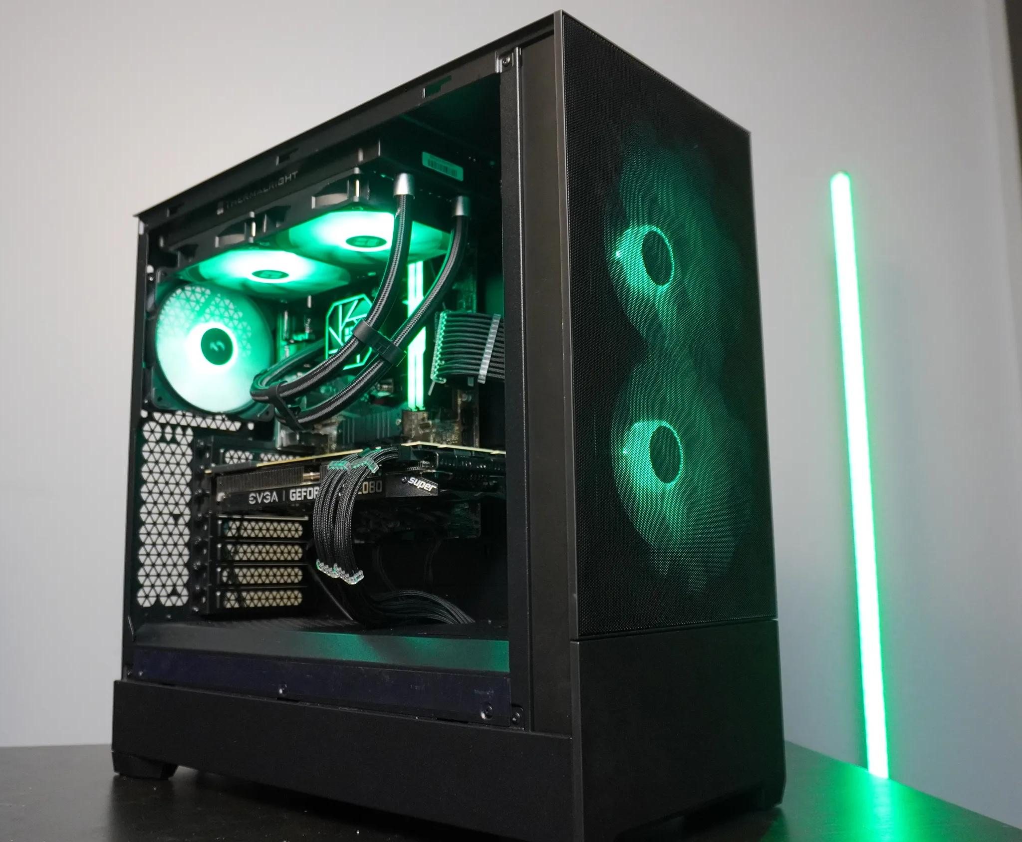 🖤 Stealth 🖤 1080p/1440p Ready 💚 RTX 2080 Super 8GB 🧡 Ryzen 5 5600 | 16GB DDR4 | 1TB NVME | WIFI