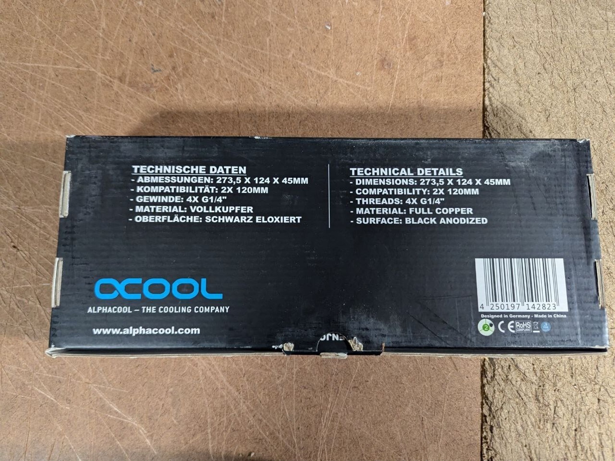 Alphacool NexXxos XT45 240mm Radiator V.2