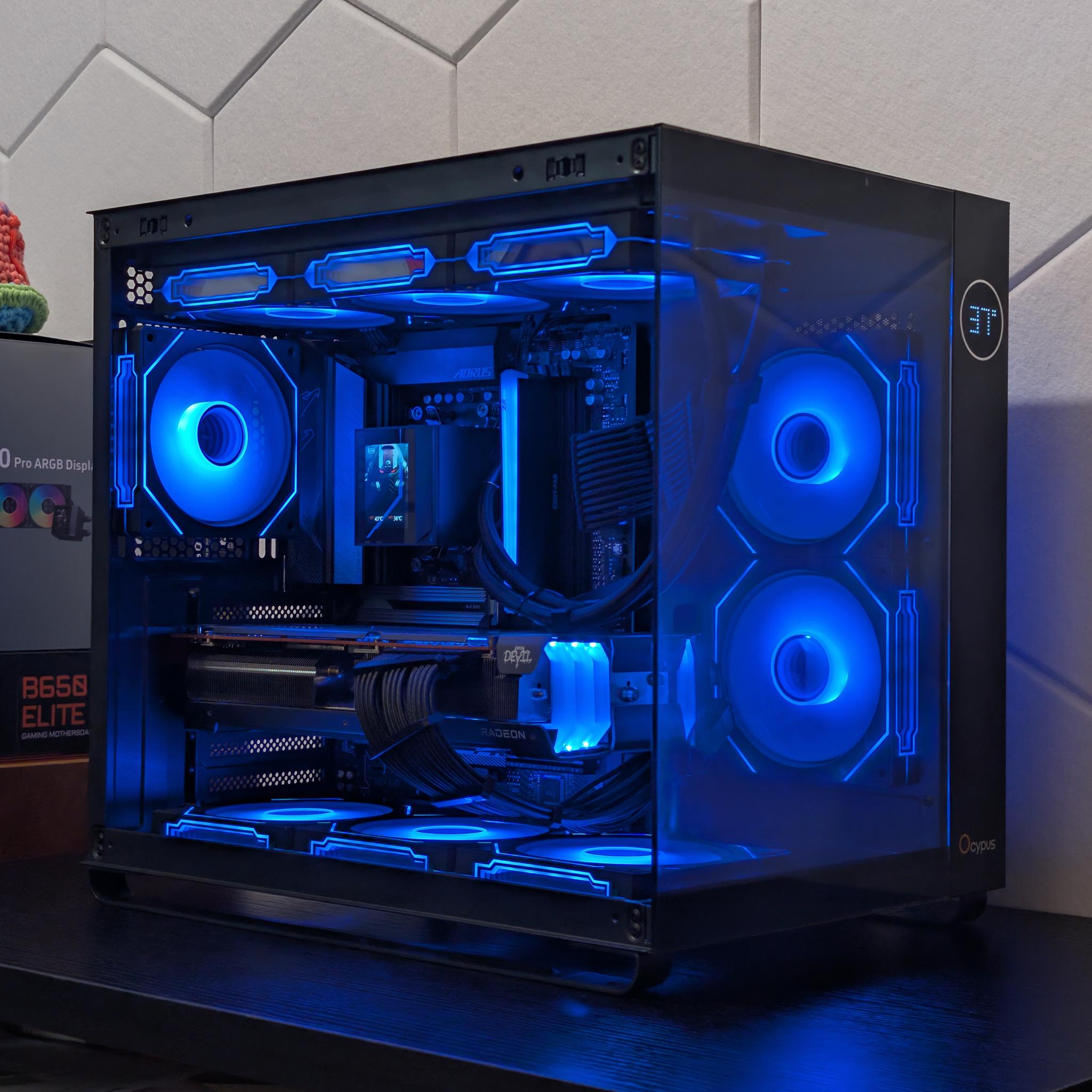 🐈‍⬛🔥 1440p Gaming Beast | RX 6950XT | Ryzen 7 7700X | 2TB SSD | 32GB RAM | WiFi 6 & Bluetooth 🔥🐈‍⬛