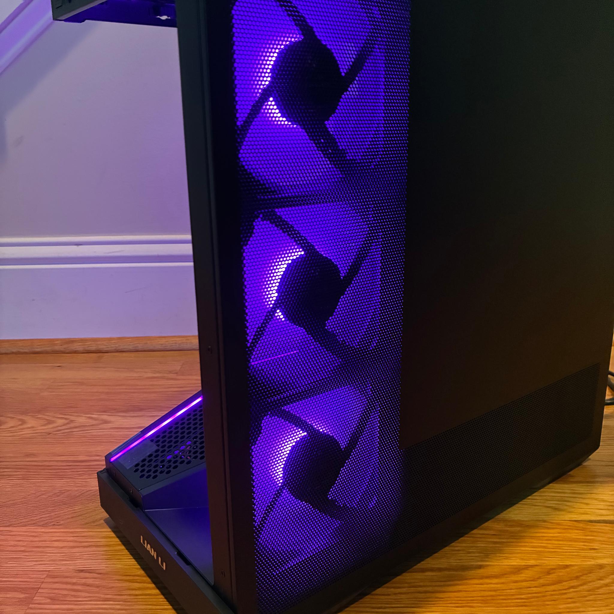 RX 6600 12100F 32GB RAM 1TB Samsung NVME SSD WIFI 6E Windows 11 Custom RGB Gaming PC