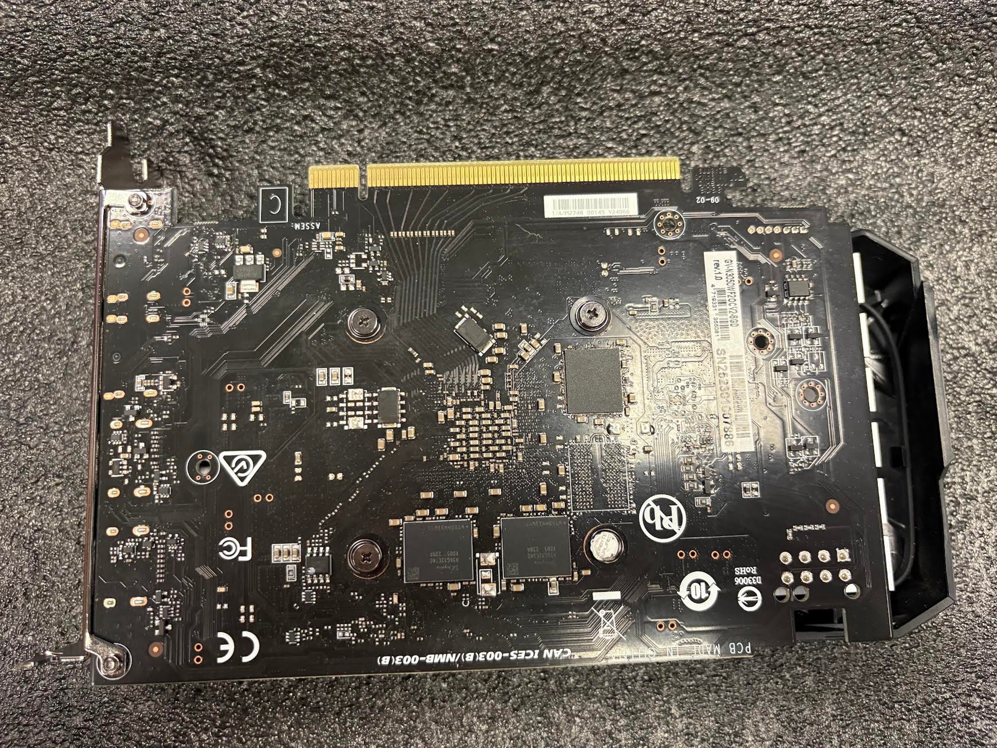 GIGABYTE GeForce RTX 3050  WINDFORCE OC V2 6G Graphic Card - USED