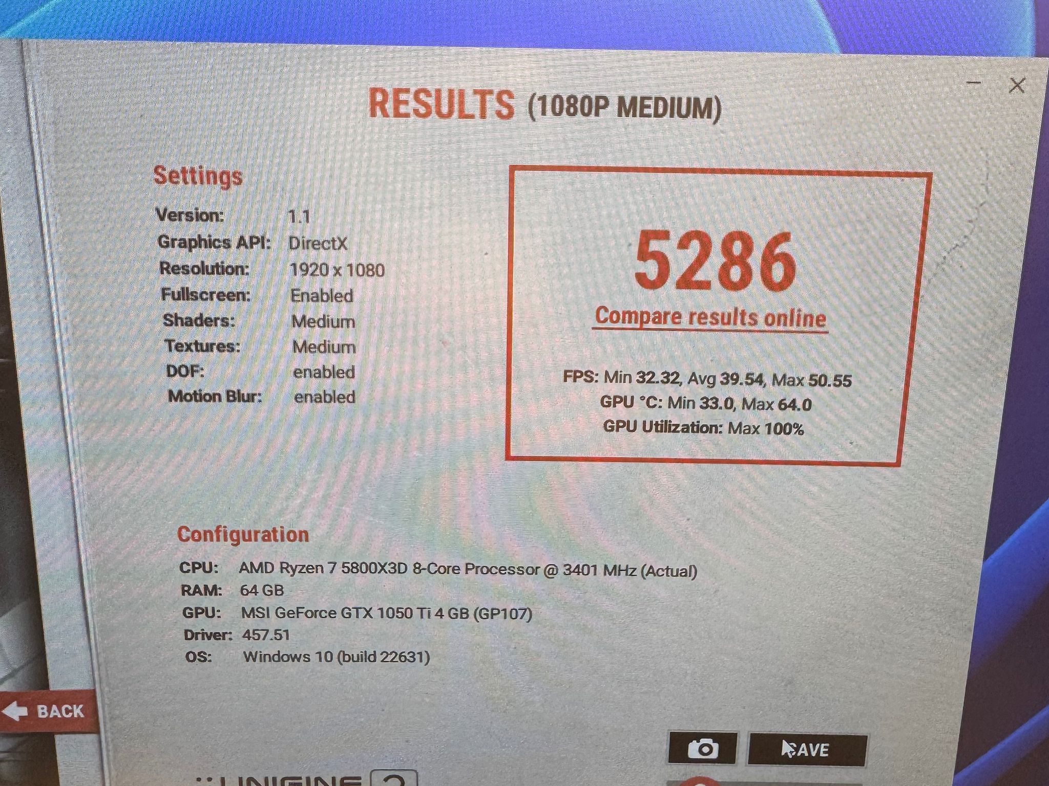 Gtx 1050 Ti msi