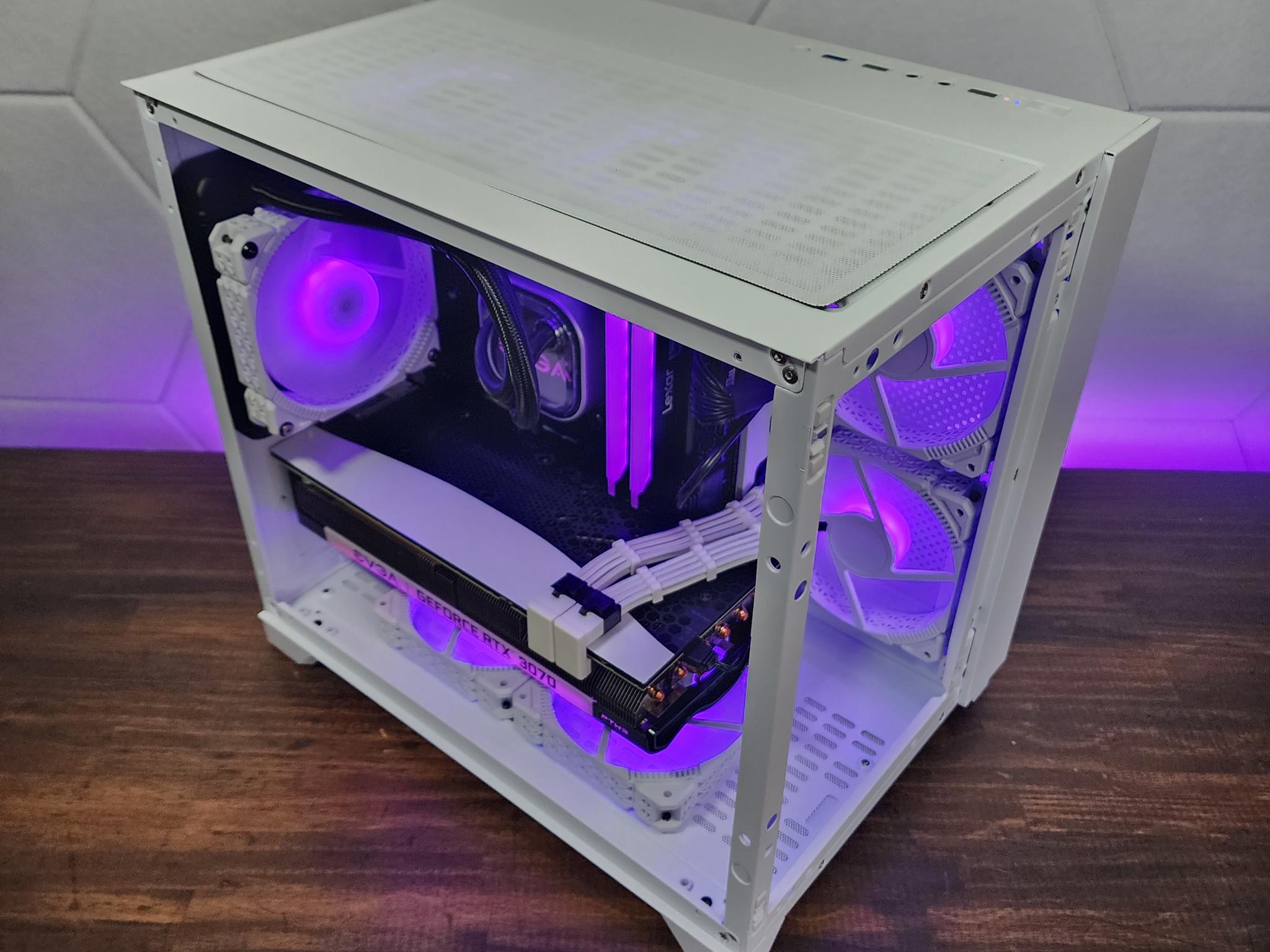 💜🤍💜 EVGA FTX 3070 FTW3 // Intel Core i5 12400F // Lexar 16GB 3600MHz