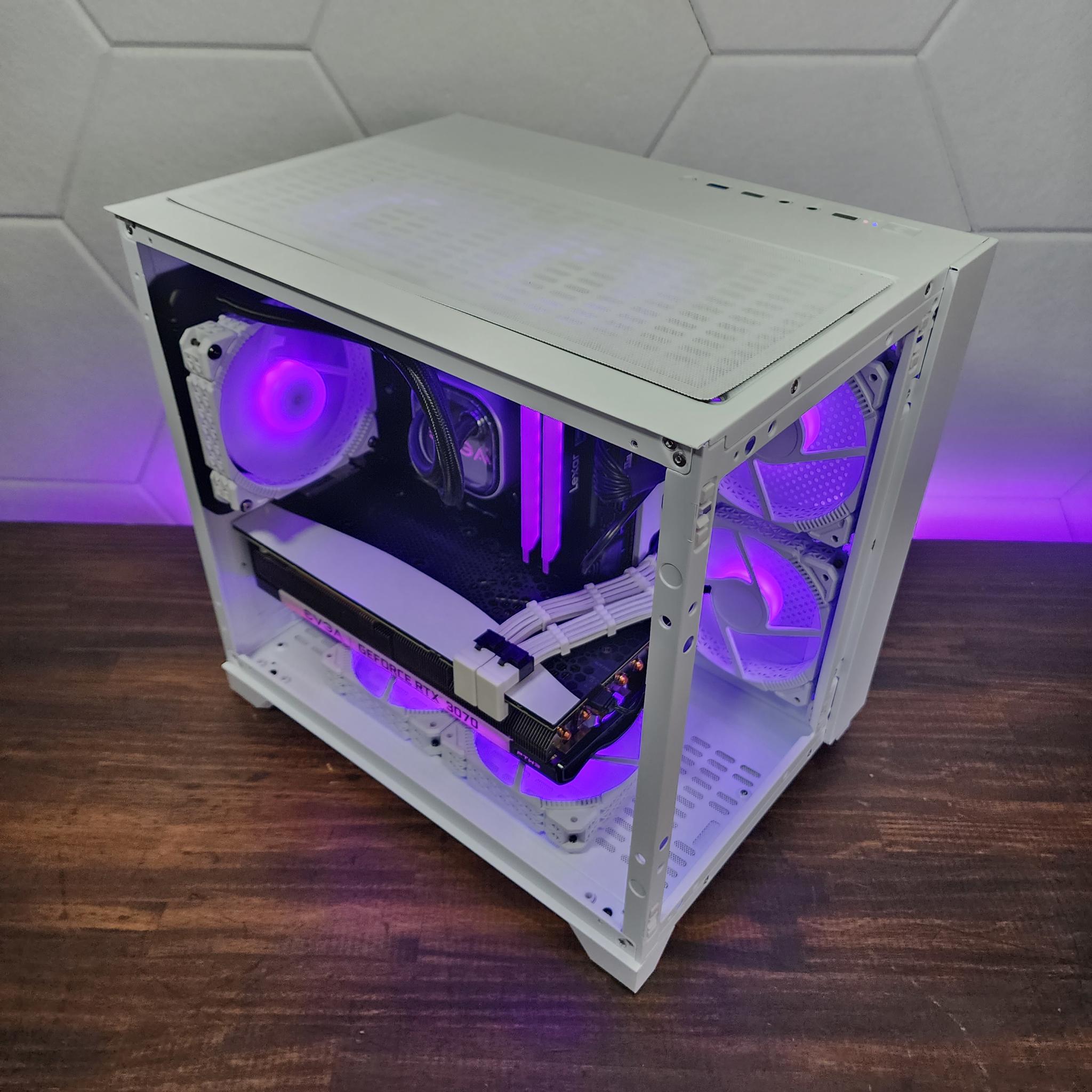 💜🤍💜 EVGA FTX 3070 FTW3 // Intel Core i5 12400F // Lexar 16GB 3600MHz