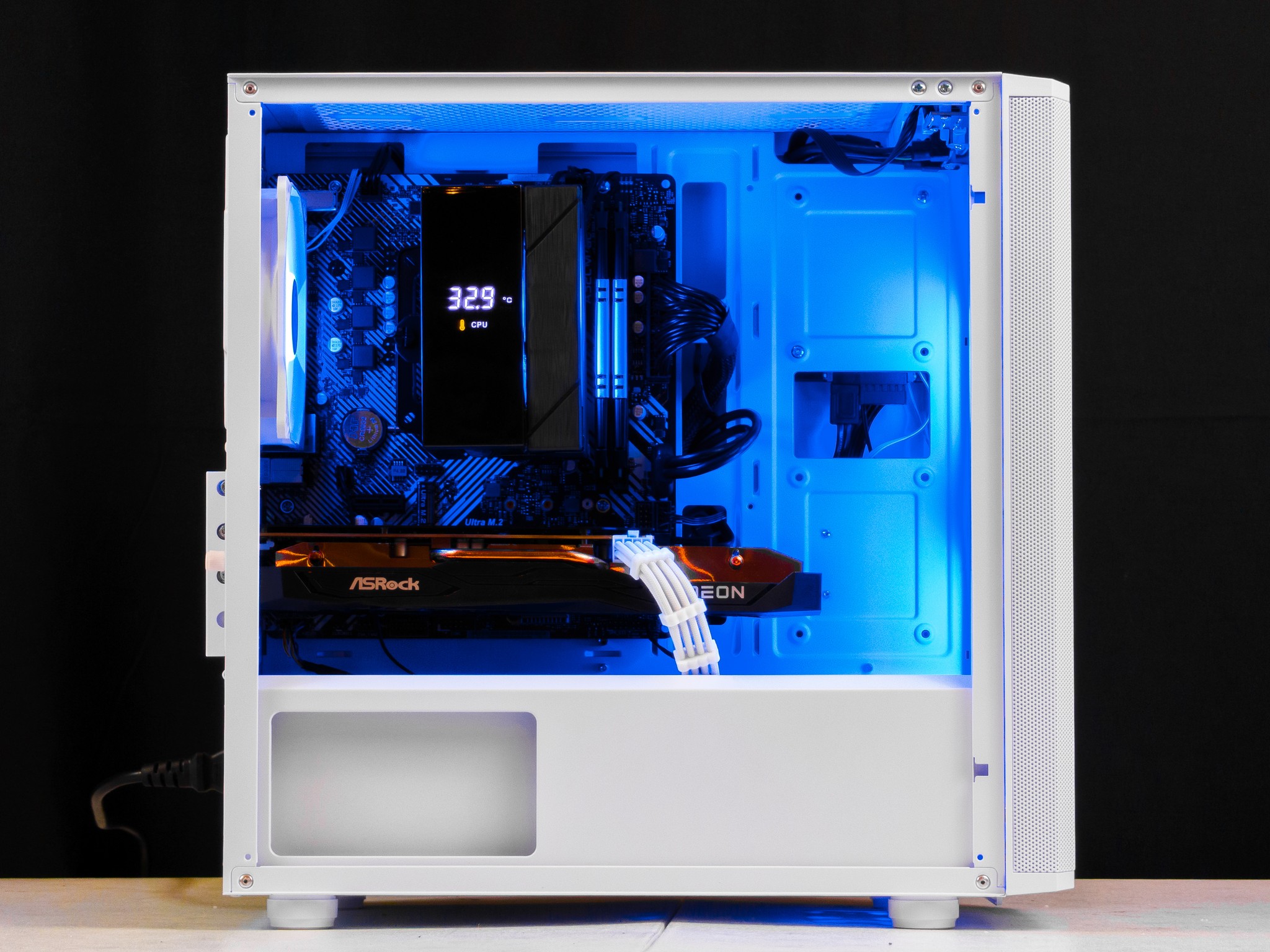 🤍🖤 RX 7600 / Ryzen 5 5500 / 16GB Gaming PC 🖤🤍