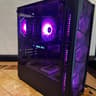 Intel Core I5-10500 / RTX 4060 Ti 8GB - 512GB M.2 & 512GB SSD - Mid Tower Gaming PC - Black