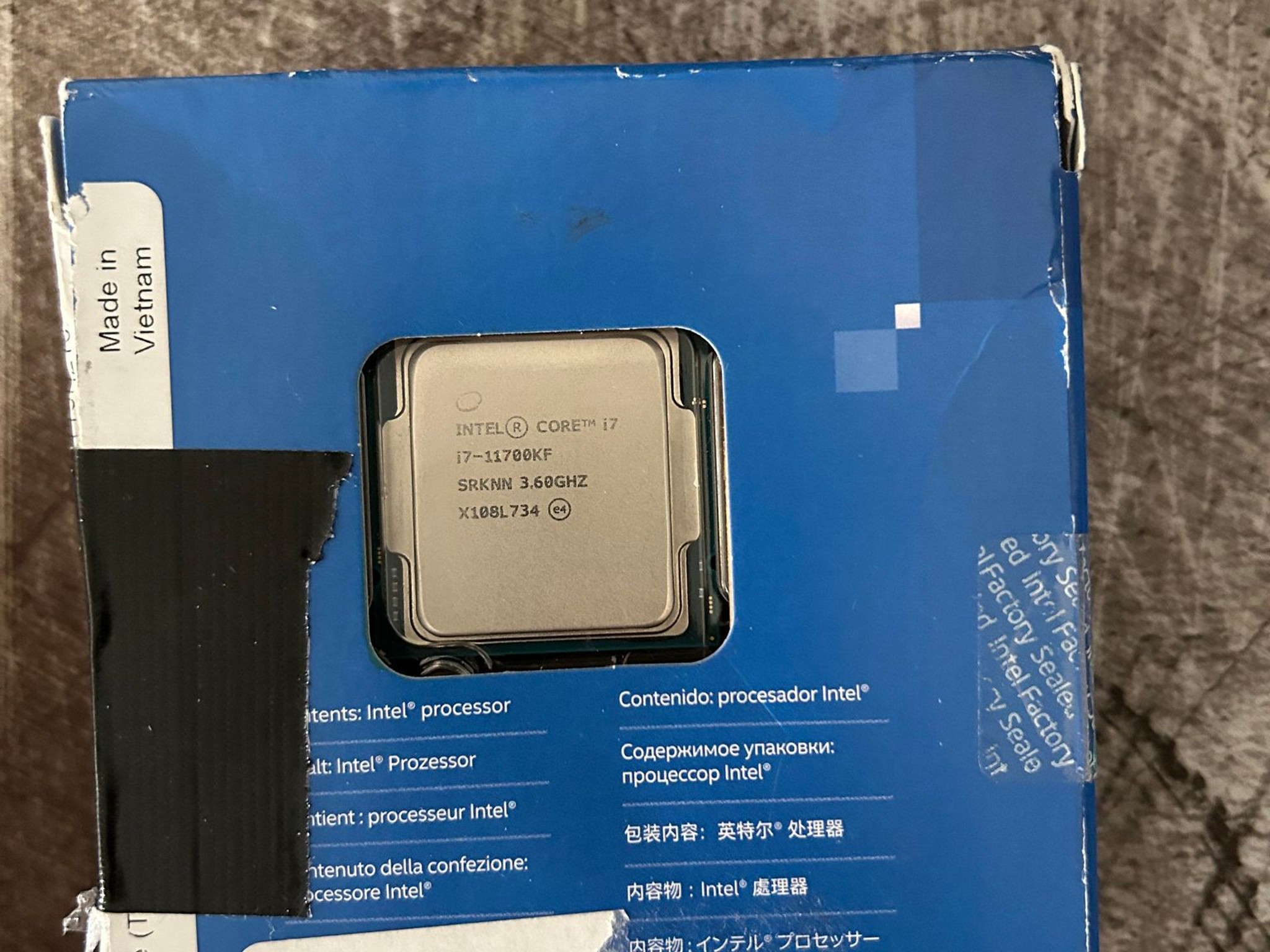 Intel Core i7-11700KF - Core i7 11th Gen Rocket Lake 8-Core 3.6 GHz LGA 1200