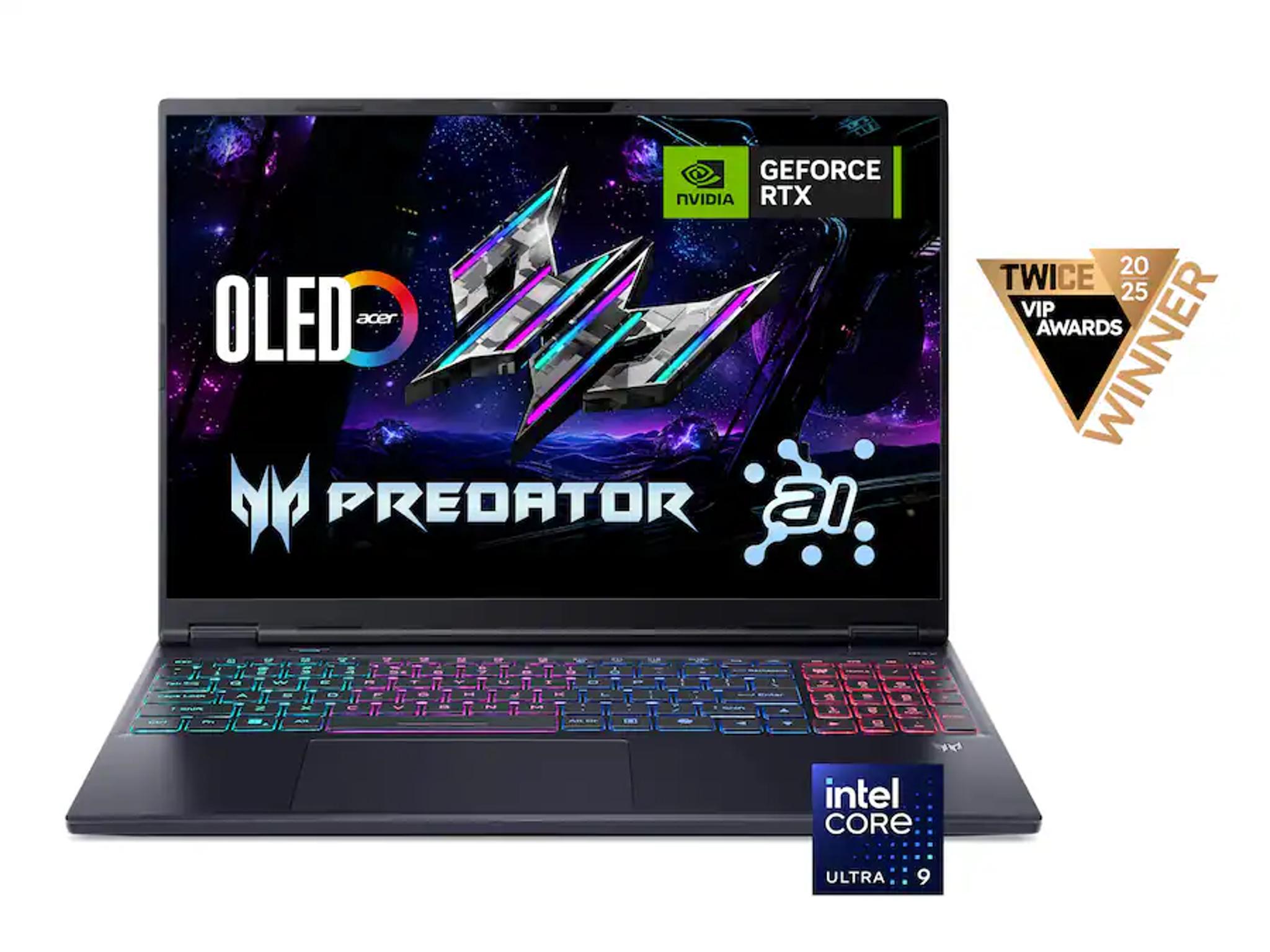 Acer - Predator Helios Neo 16S AI Gaming Laptop - 16" OLED Intel Ultra 9,NVIDIA GeForce RTX 5070TI