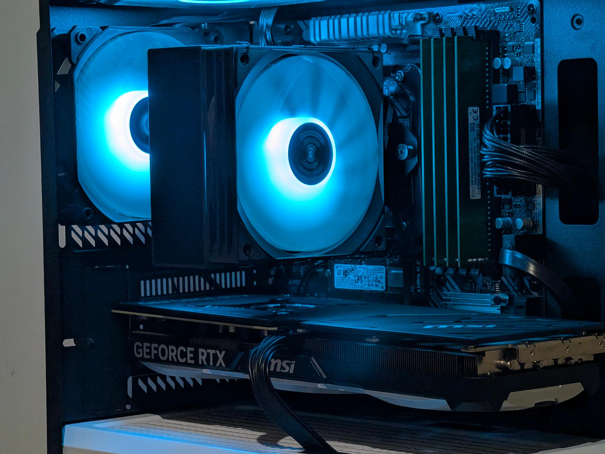 💙🖤Ryzen 7 3800x | RTX 4070 | 32GB DDR4 | 1TB SSD | Gaming PC🖤💙
