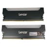 Lexar 16GB Kit (2x8GB) 3600MHz CL18 RAM RGB LED Lighting Desktop Gaming DRAM DDR4